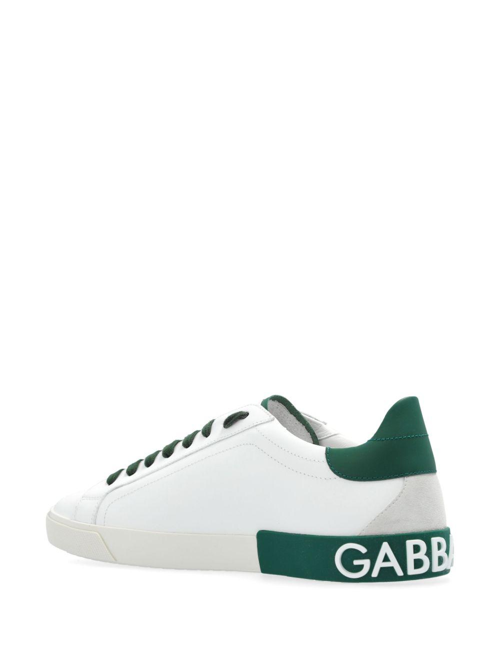 Portofino leather lace-up sneakers Product Image