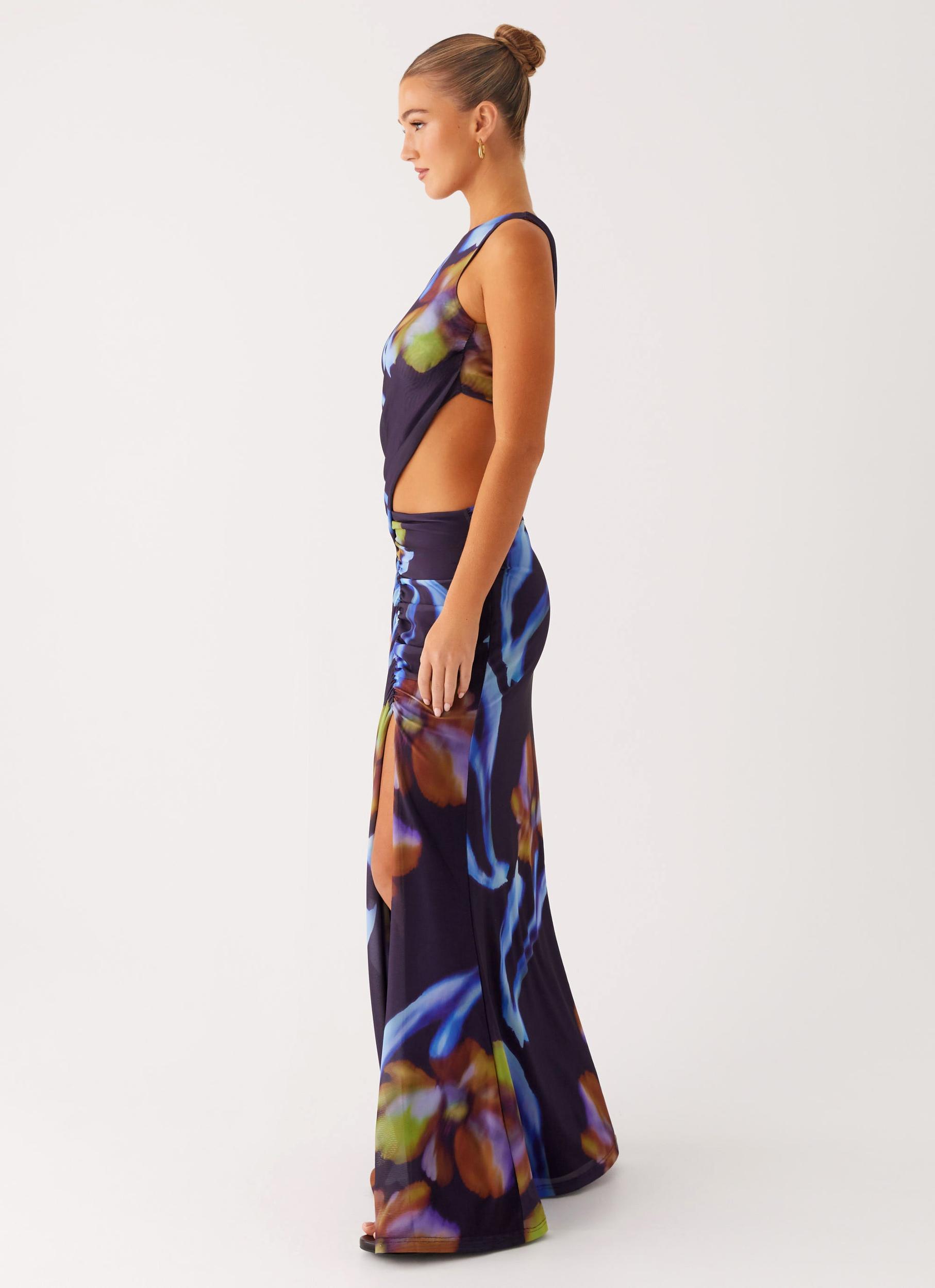 Zanzibar Maxi Dress - Dark Floral Product Image