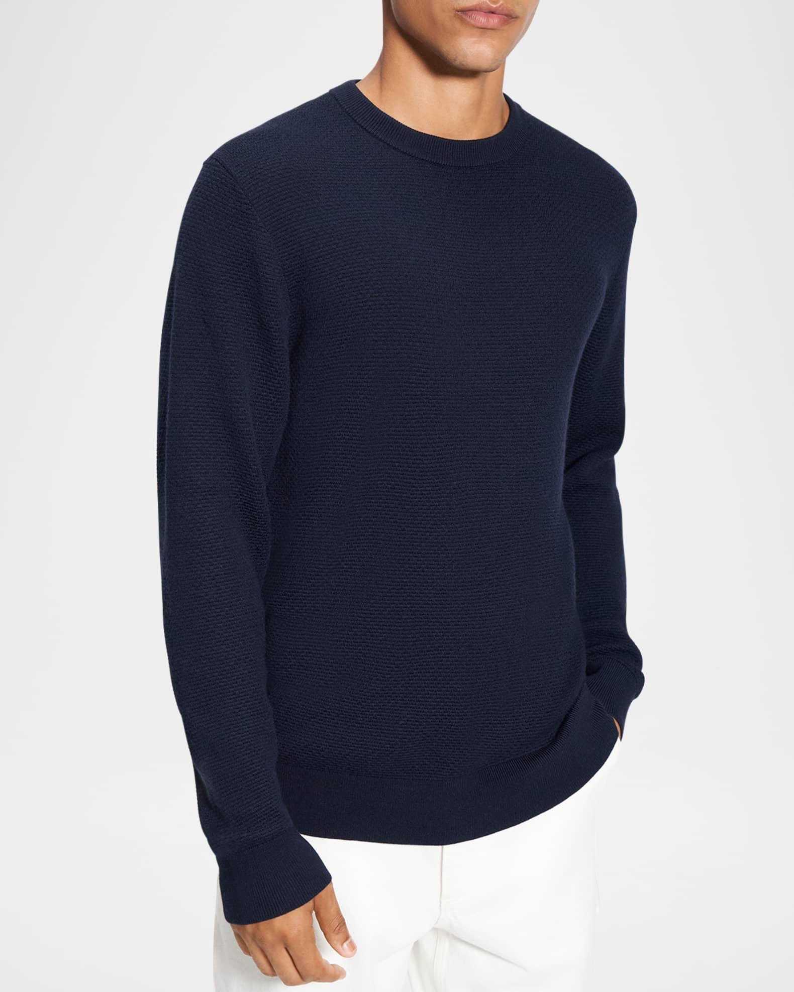 Mens Maden Merino Wool Crewneck Sweater Product Image