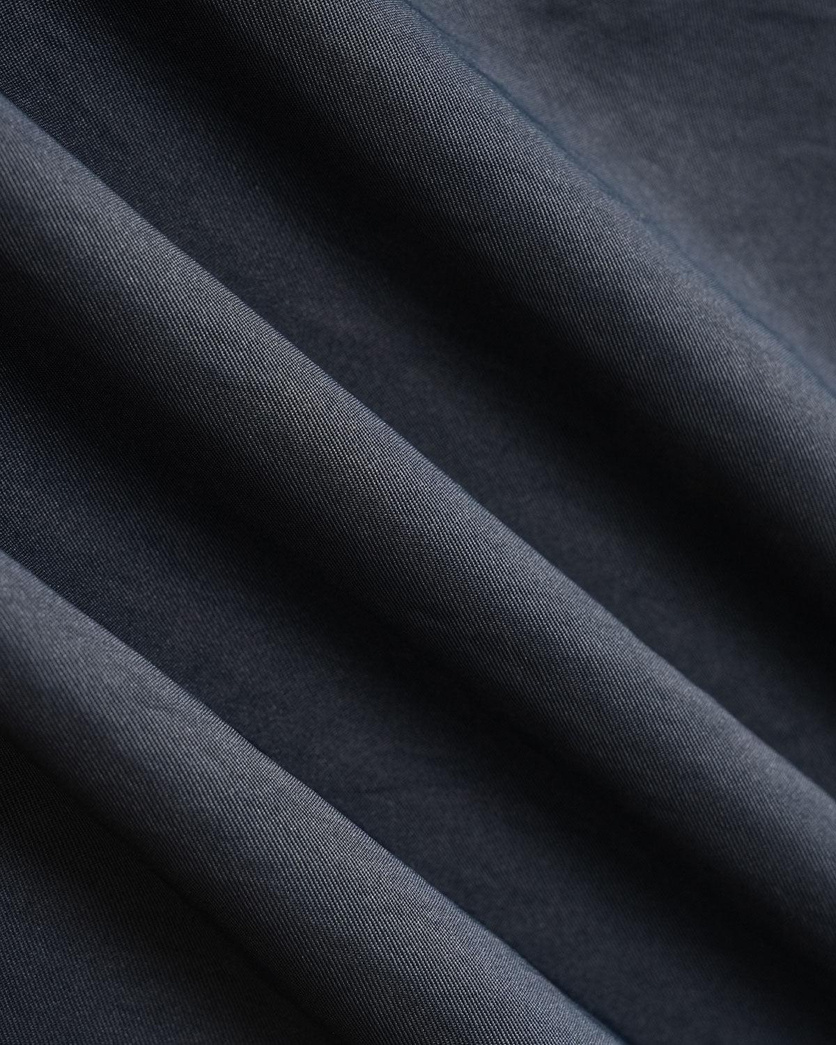 Blue Elastic Waist Casual Wide Leg Pants Product Image