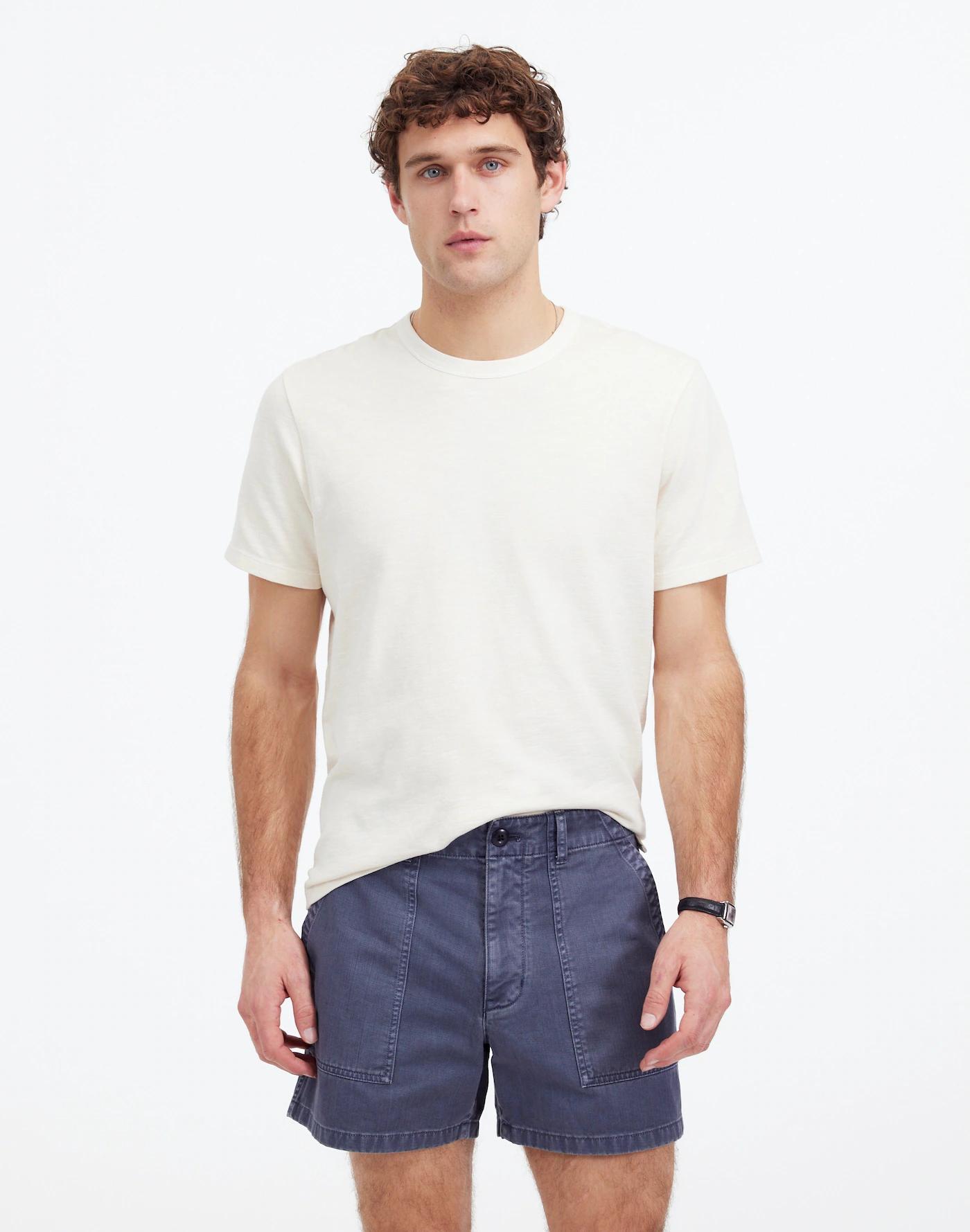 Fatigue Shorts in Garment-Dyed Cotton Twill Product Image