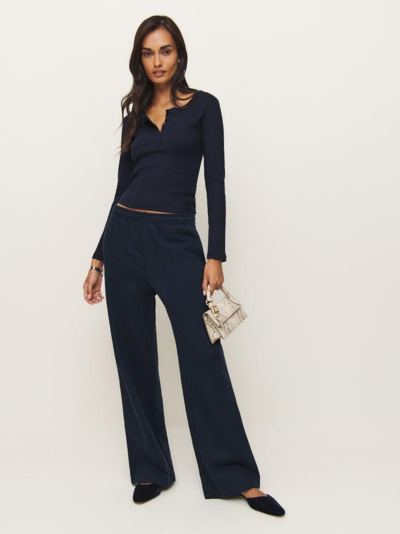Kira Wide Leg Sweatpant Product Image