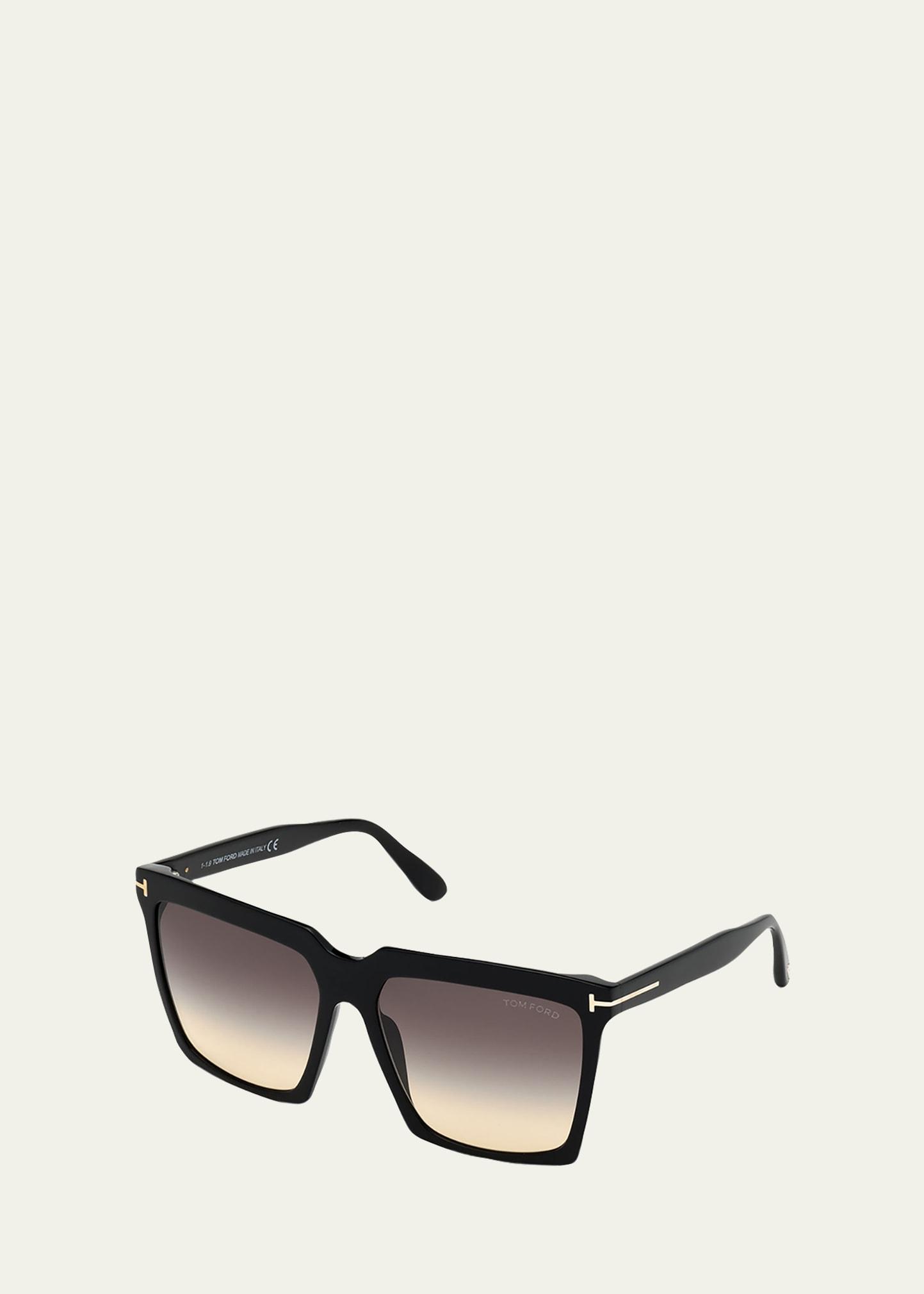 Womens Sabrina 58MM Square Sunglasses Product Image