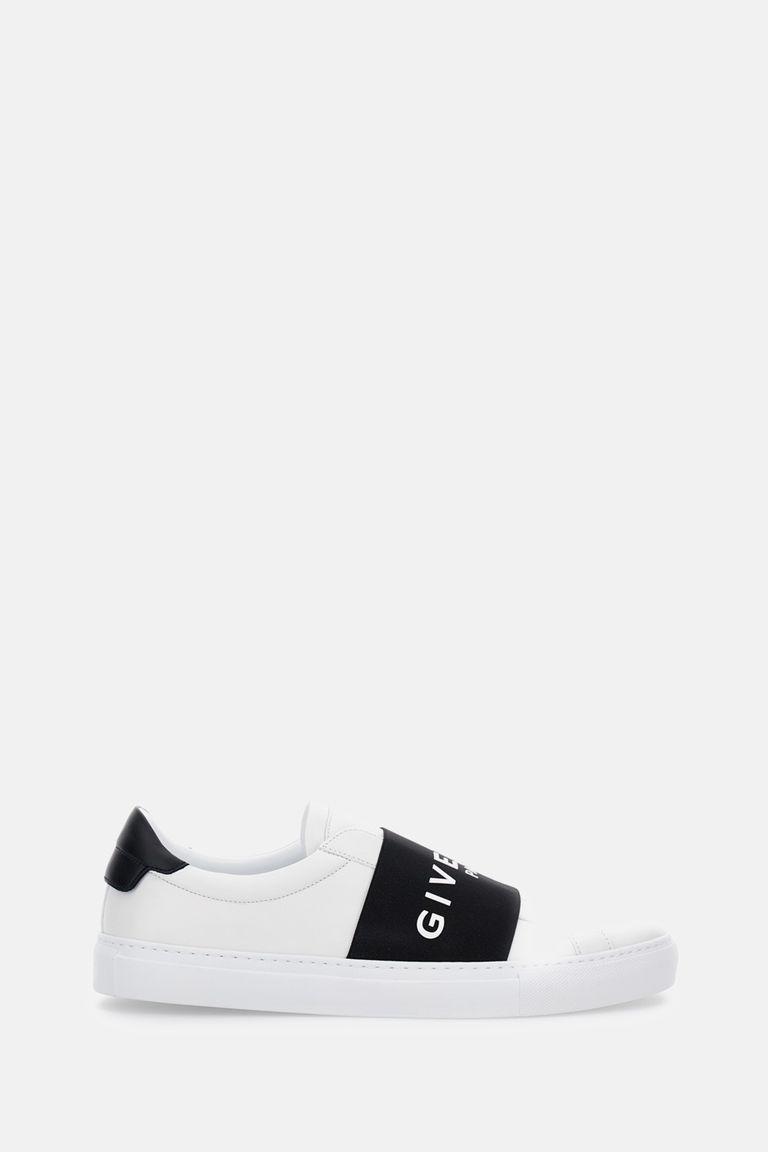 GIVENCHY Urban Street Sneakers In Leather With Elastic Band In Multi Product Image