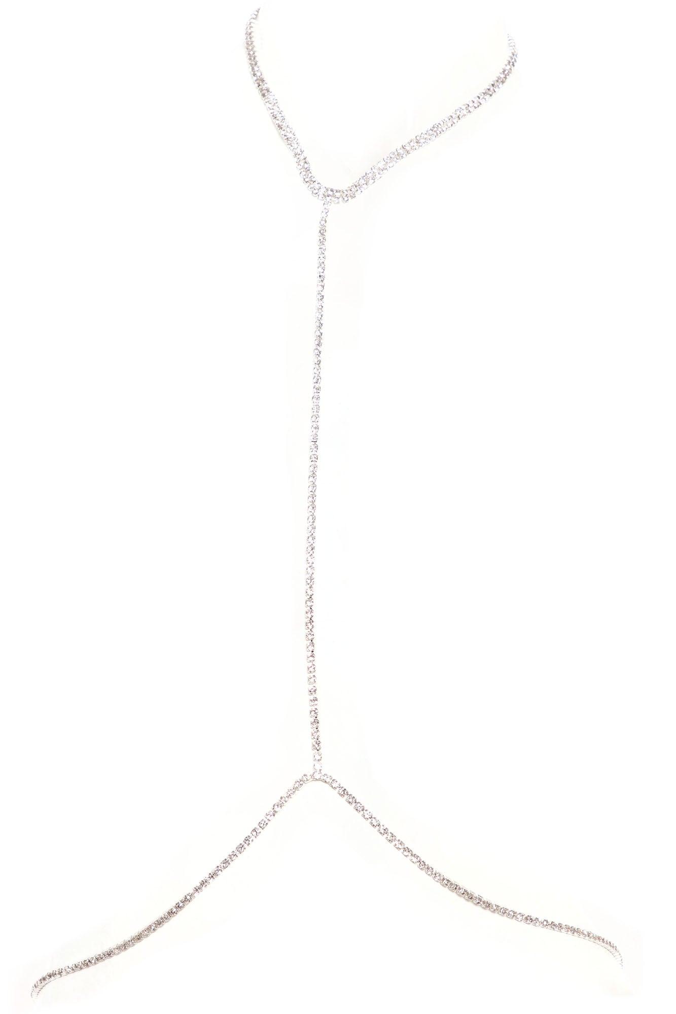 All Night Long Body Chain - Silver Product Image