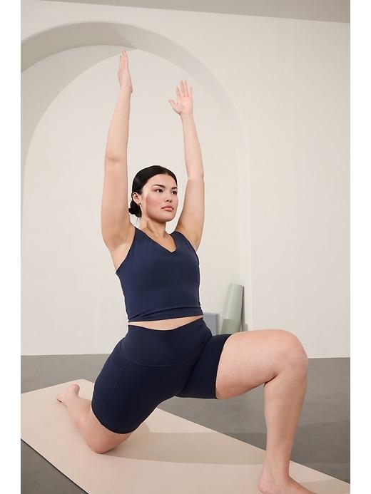 Transcend V-Neck Crop Sports Bra A-C Product Image