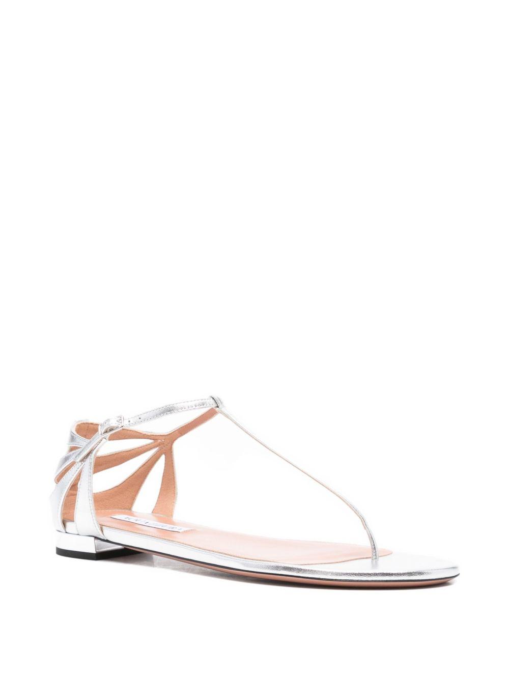 Frida leather T-bar flat sandals Product Image