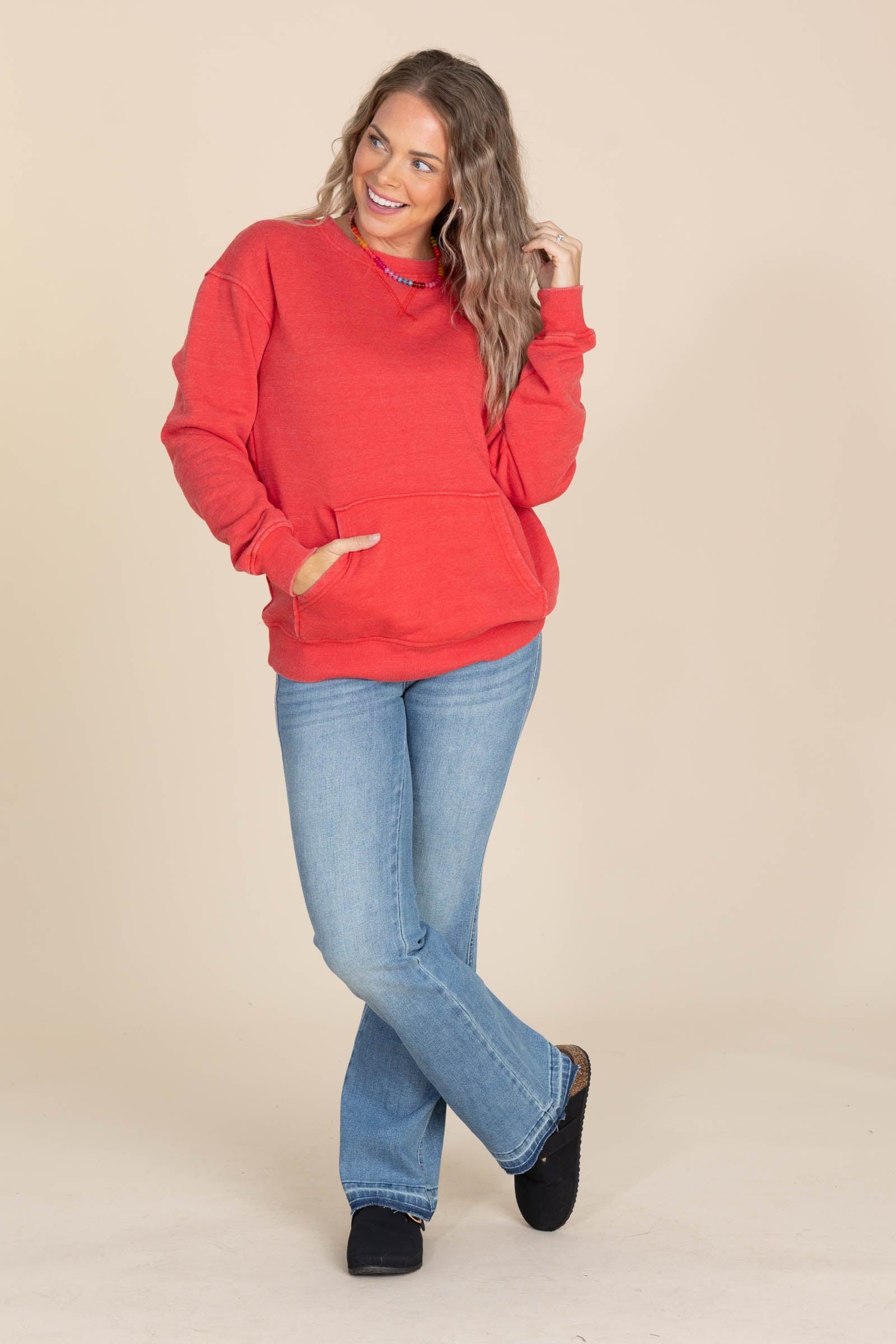 Pigment Dyed Cozy Campfire Sweatshirt Product Image