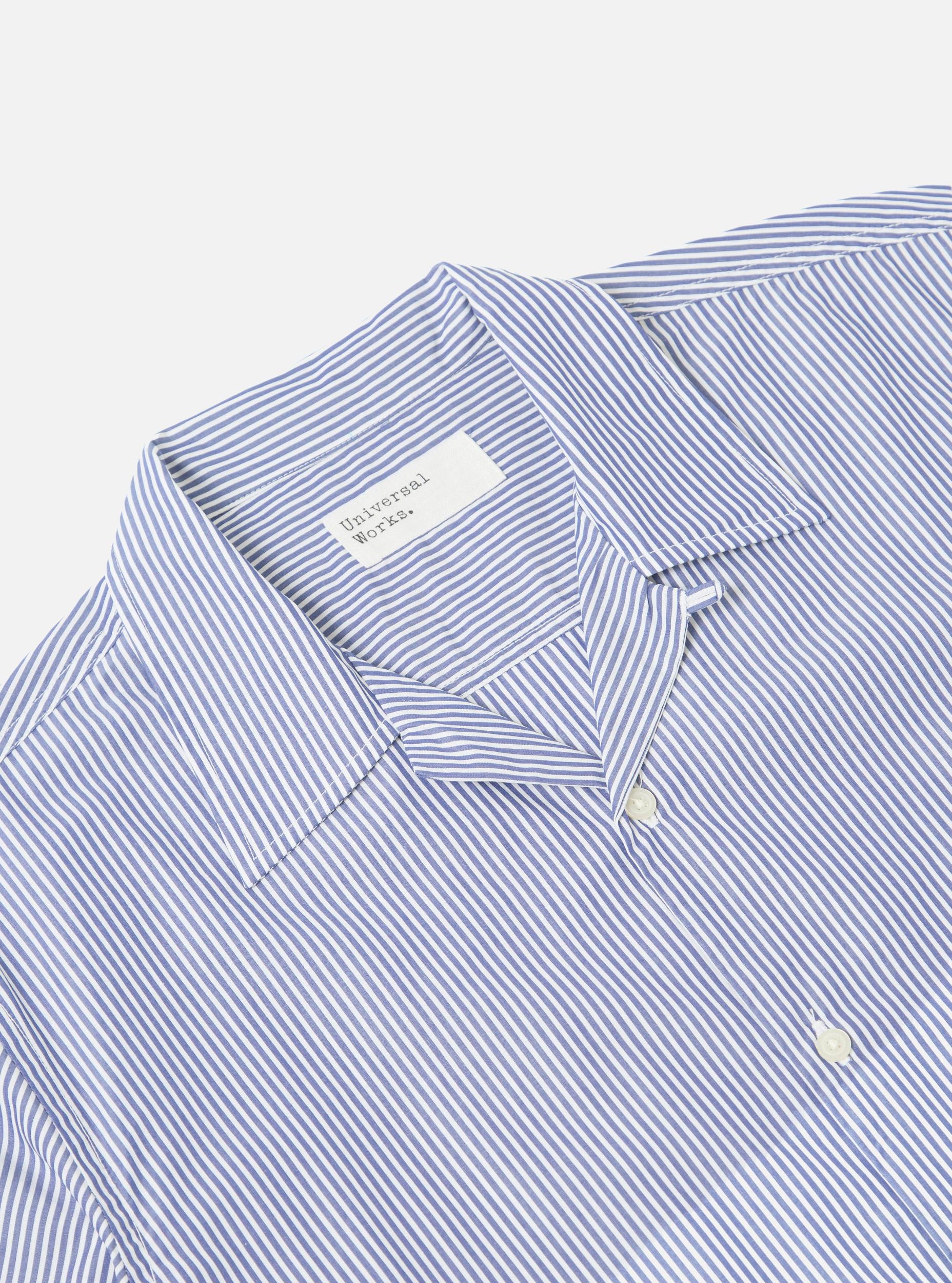 Navy Classic Stripe Short Pyjama Set Product Image