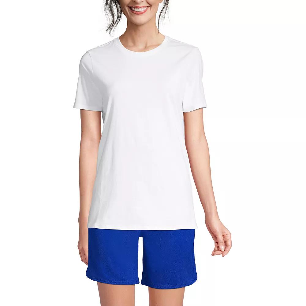 Women's Lands' End Short Sleeve Essential Tee,  Product Image