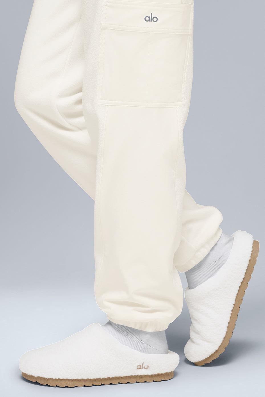 Polar Fleece Wintry Mix Pant - Ivory Female Product Image