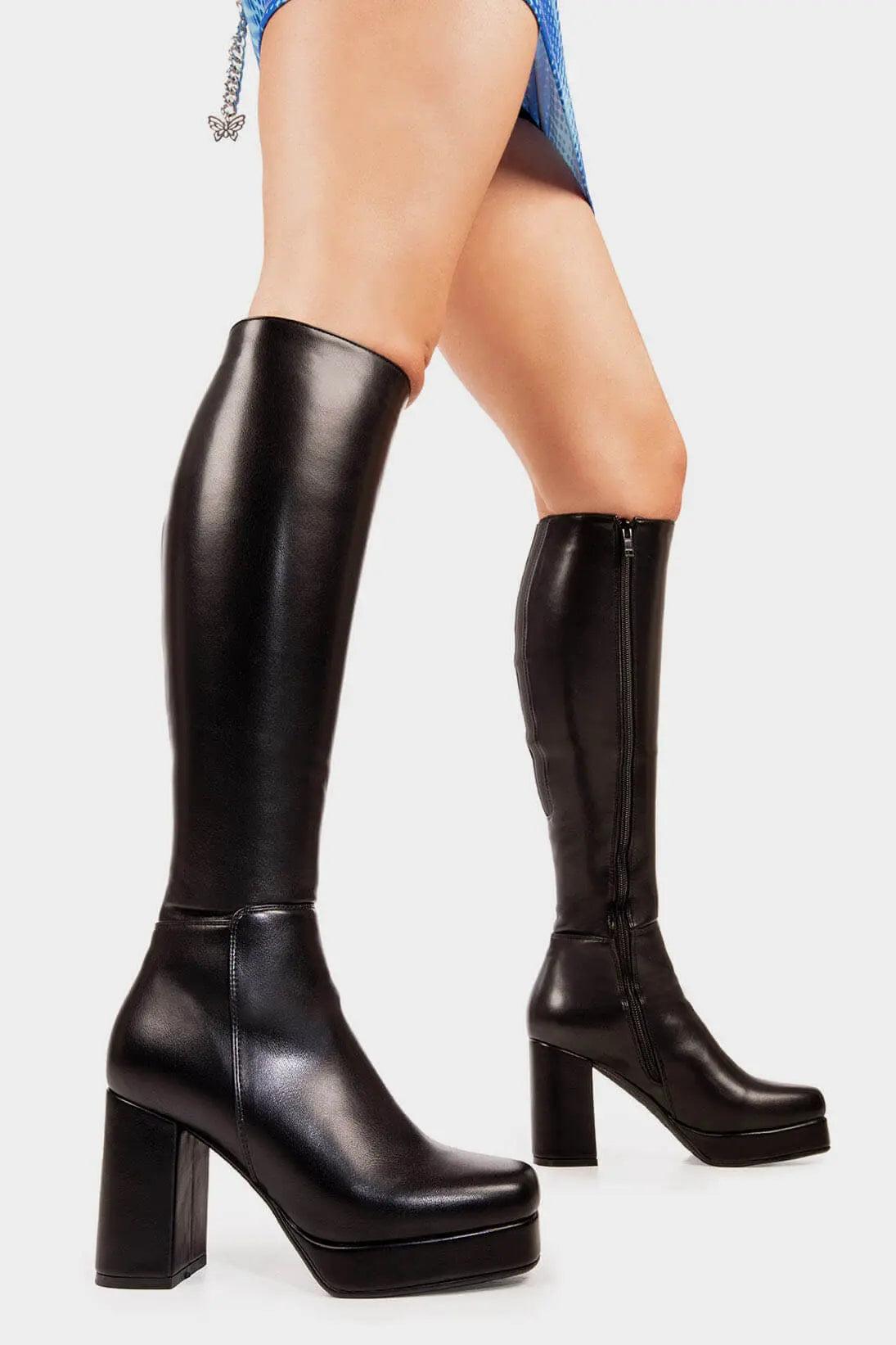 Humble Platform Knee High Boots Product Image