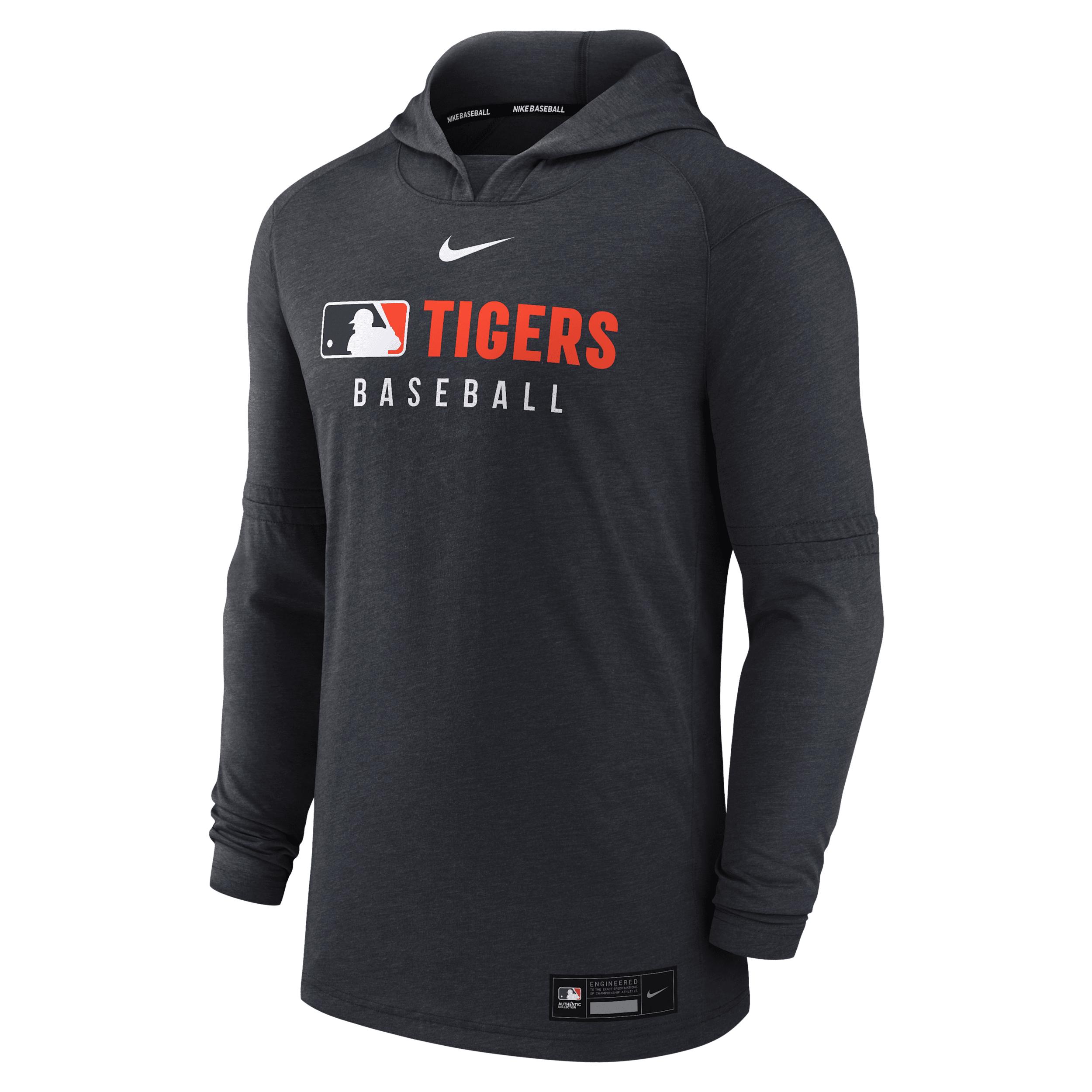 Detroit Tigers Authentic Collection Nike Mens Dri-FIT MLB Pullover Hoodie | NACQ4FAHDG-FT3 Product Image
