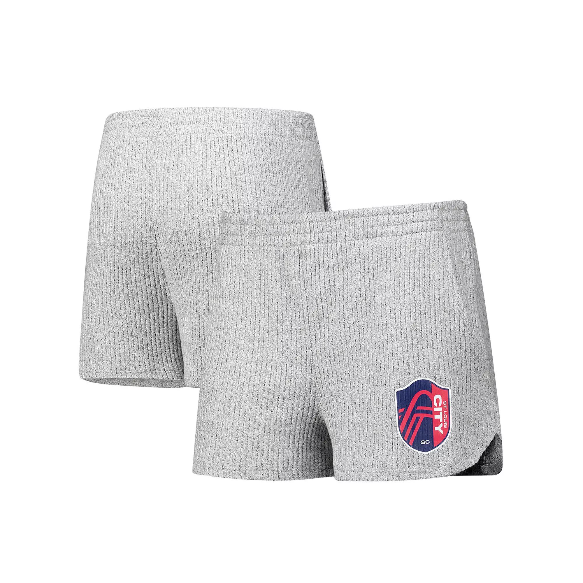 Women's Concepts Sport Gray St. Louis City SC Juniper Shorts, Size: Large, Slc Grey Product Image