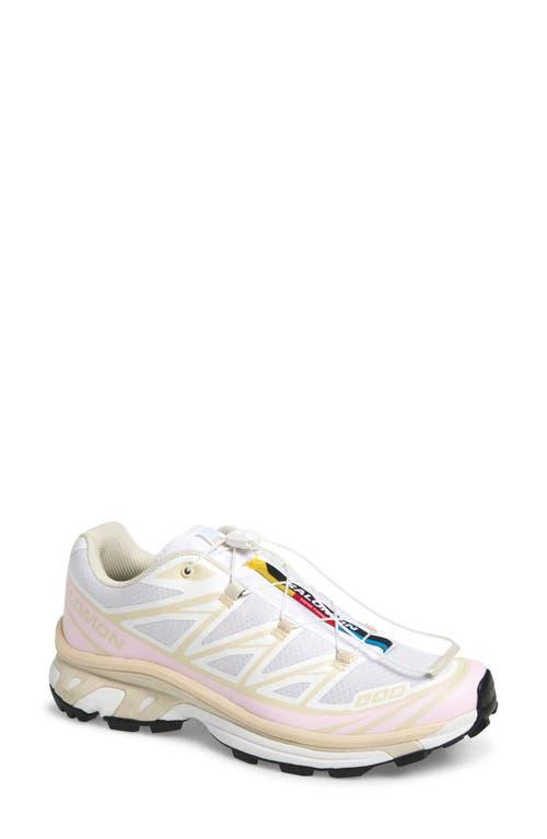 Salomon Gender Inclusive XT-6 Sneaker in White at Nordstrom, Size 11.5 Women's Product Image