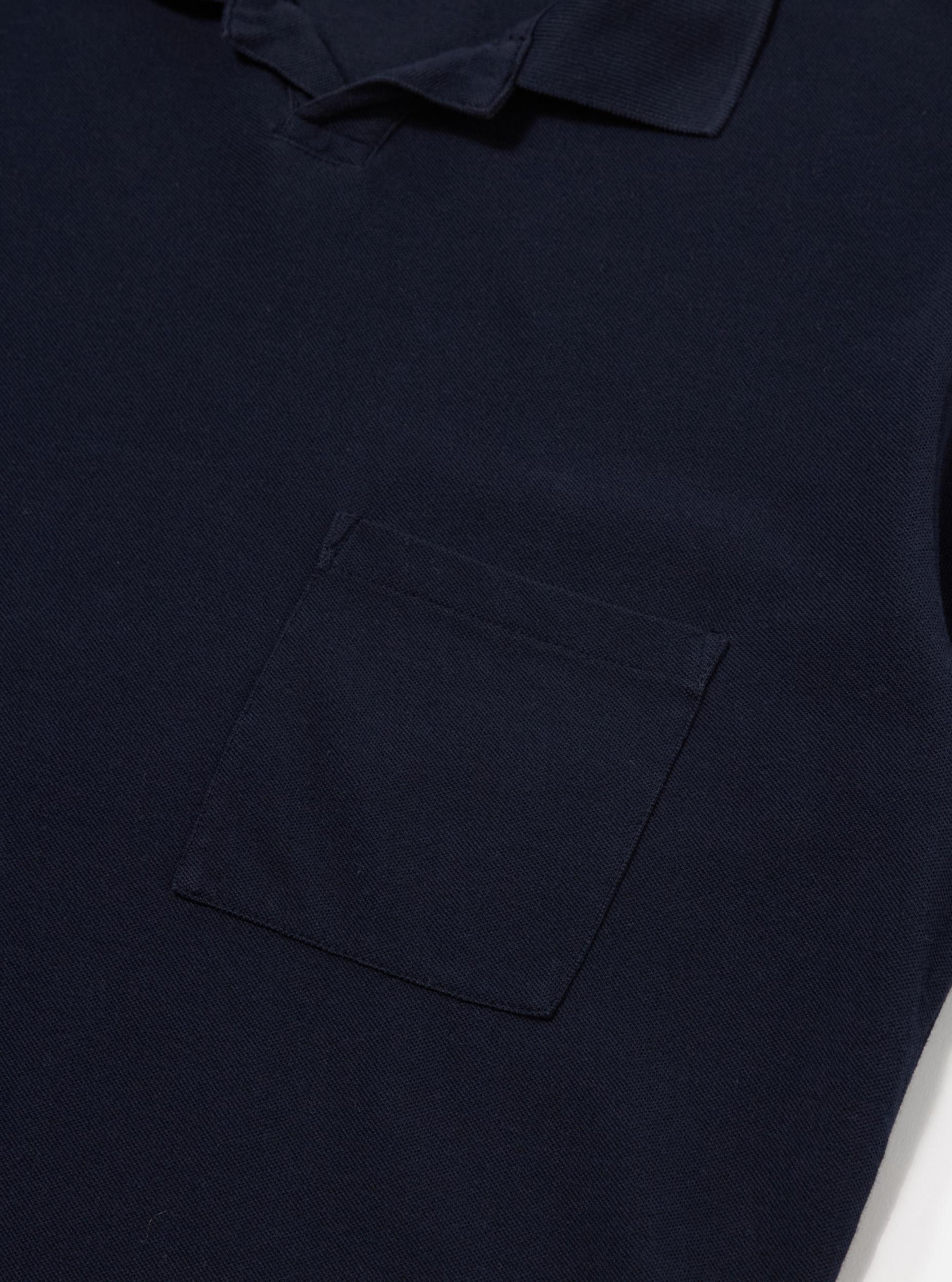 Rich Brown Piquet Vacation Polo Product Image