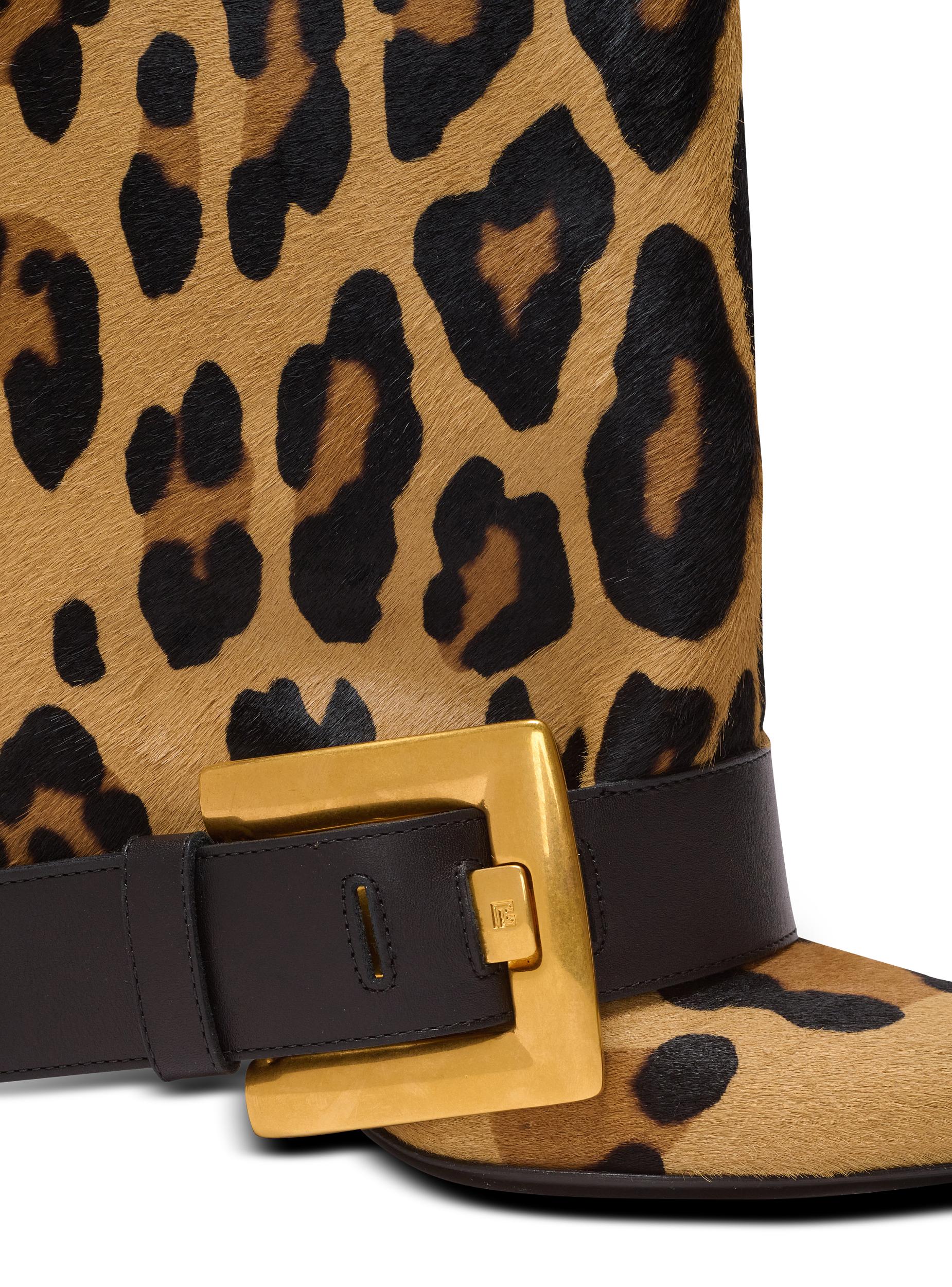 Anthem leopard print leather boots Product Image