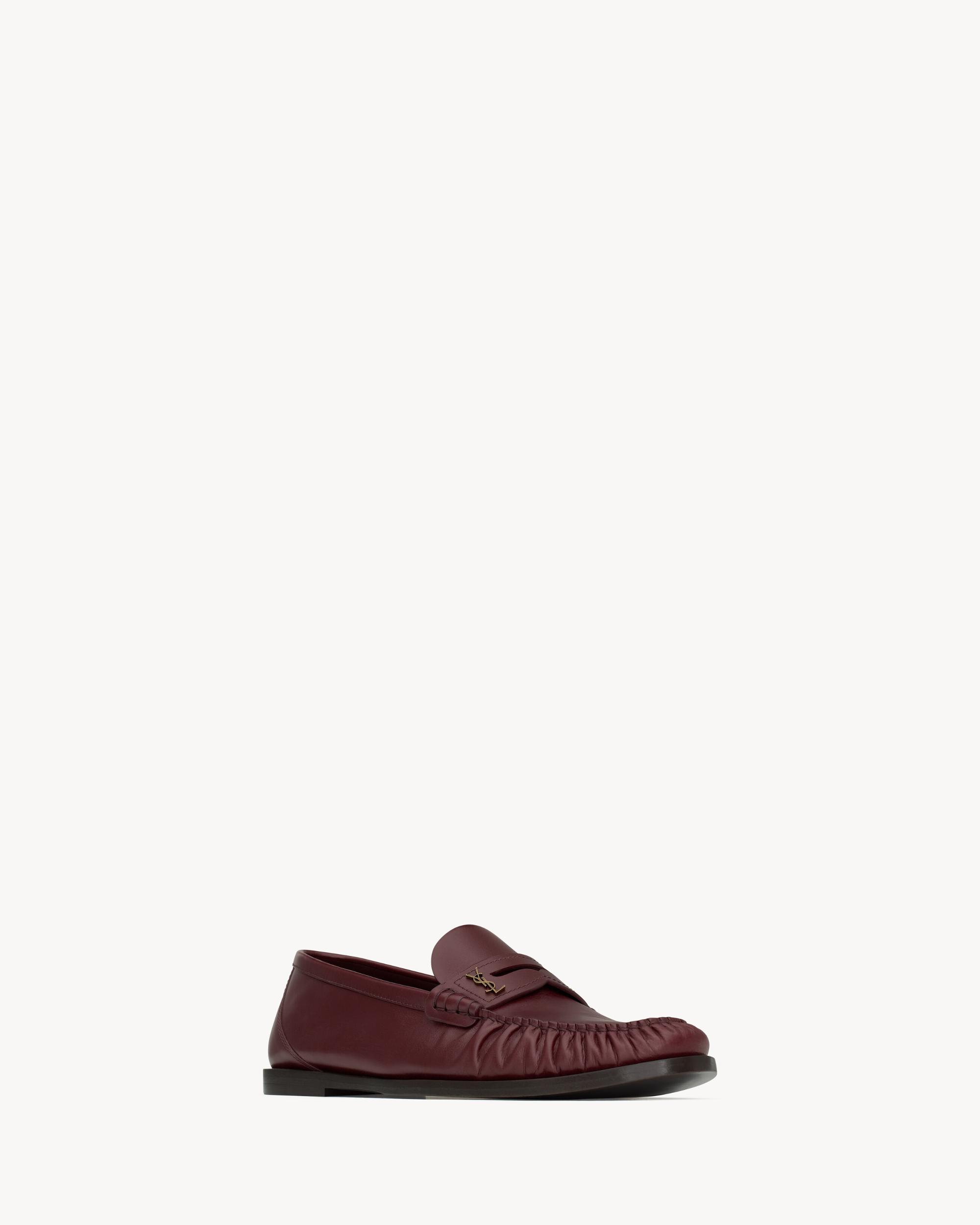 LAURENT loafers in smooth leather Product Image