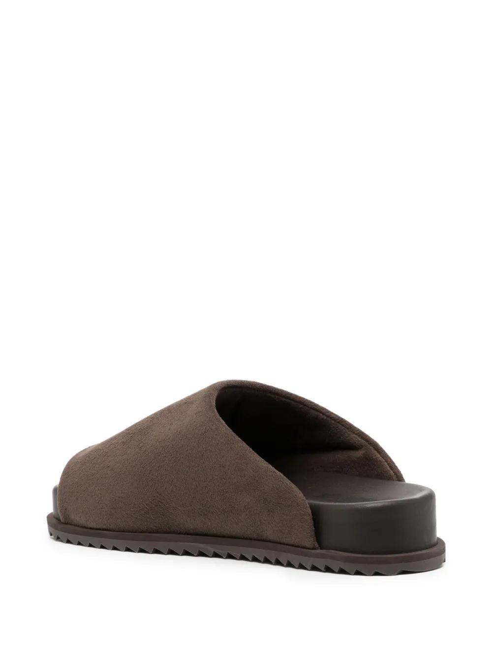 Finn faux-suede slides Product Image