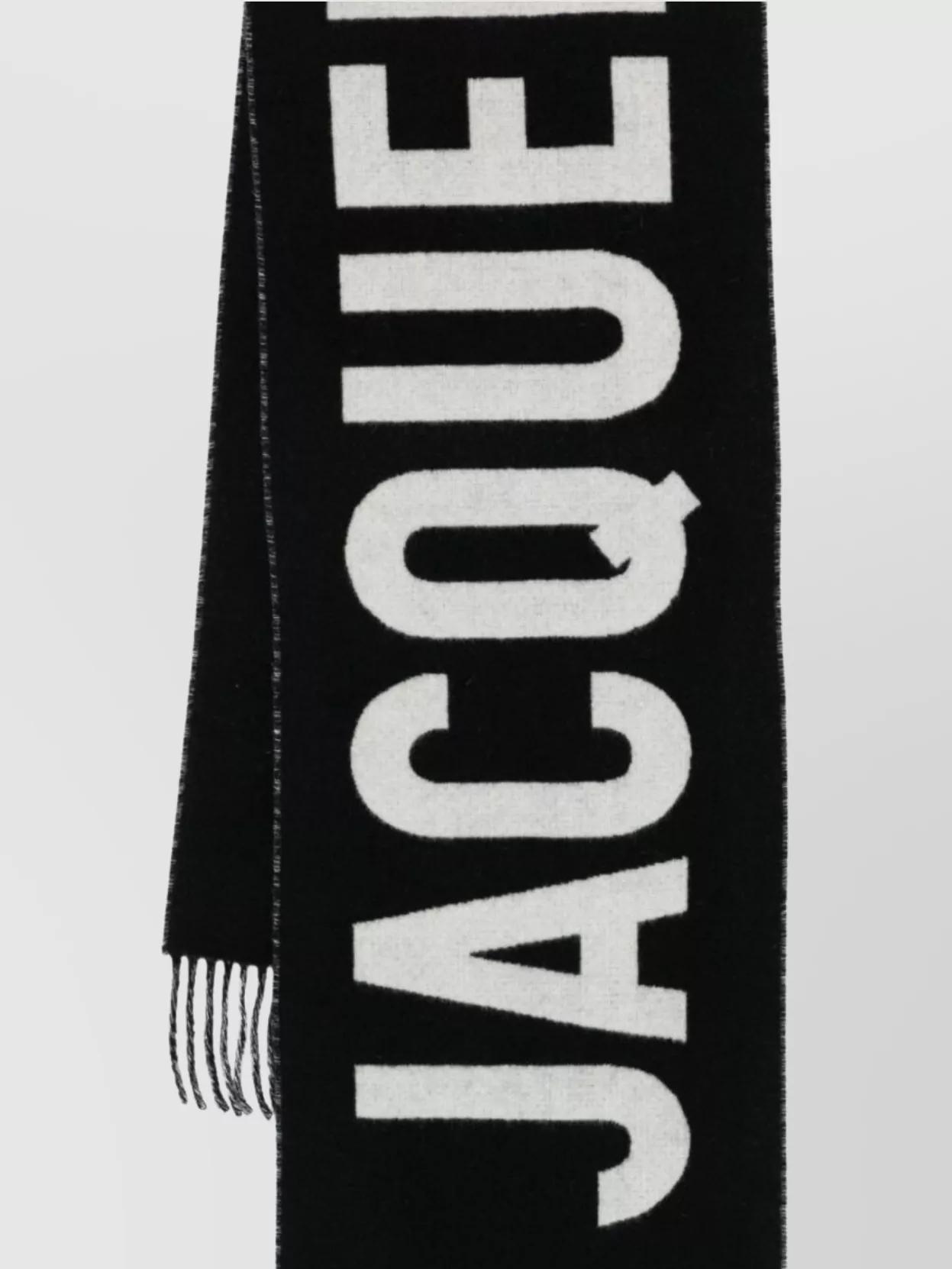 L&apos;Echarpe Jacquemus virgin-wool scarf Product Image