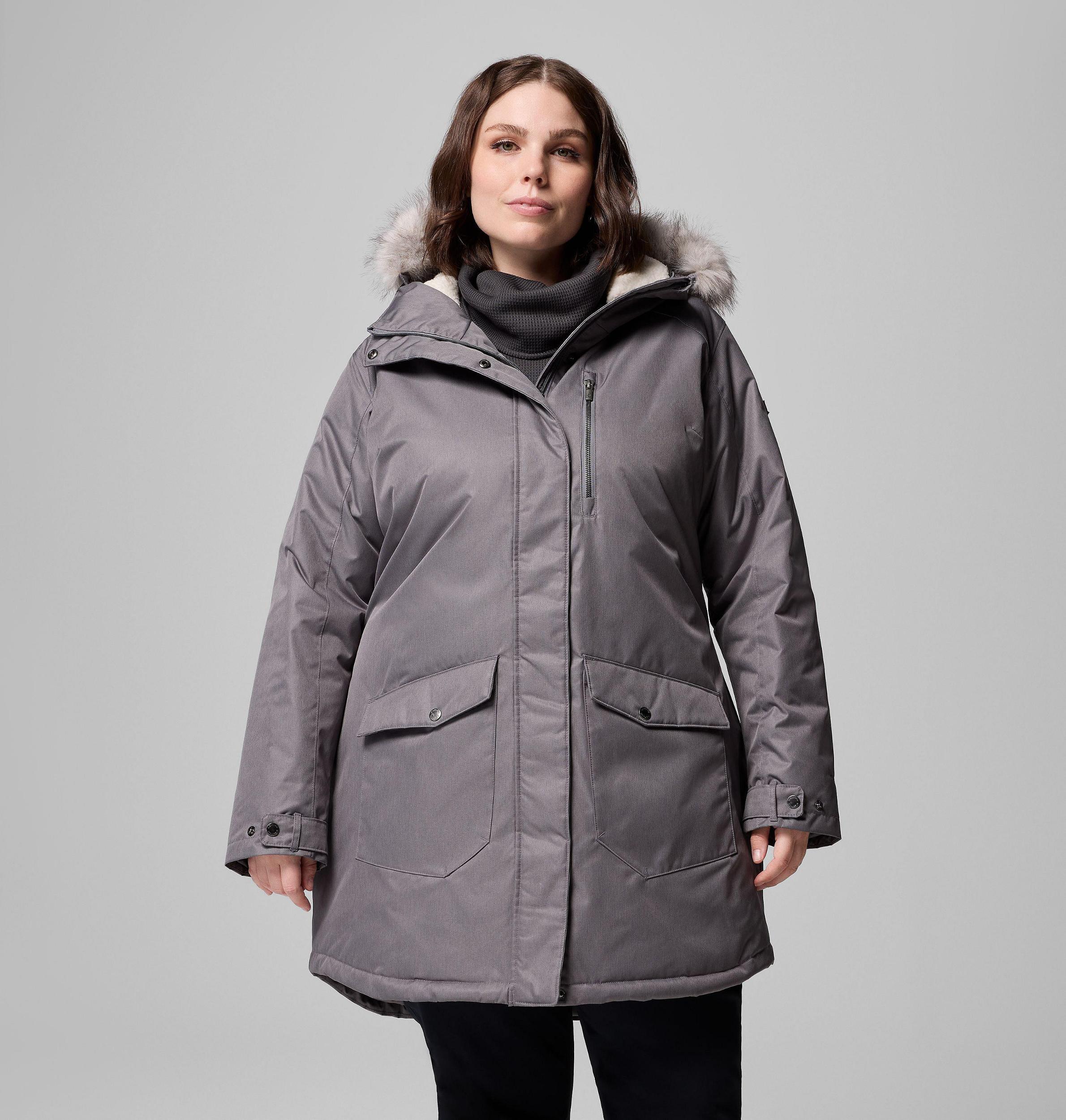 Columbia Womens Suttle Mountain Long Insulated Jacket - Plus Size- Product Image