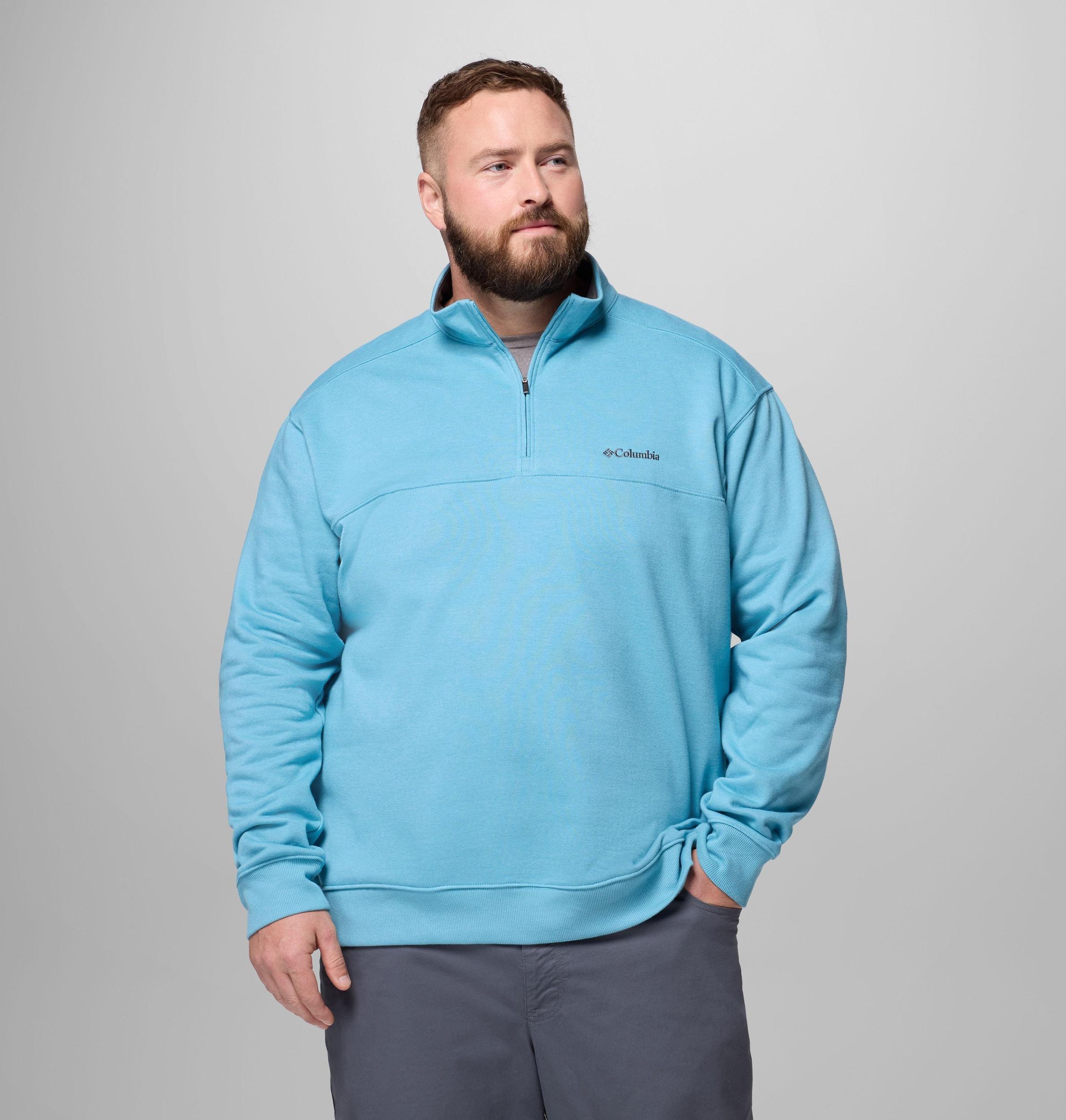 Columbia Mens Hart Mountain II Half Zip Sweatshirt - Big- Product Image