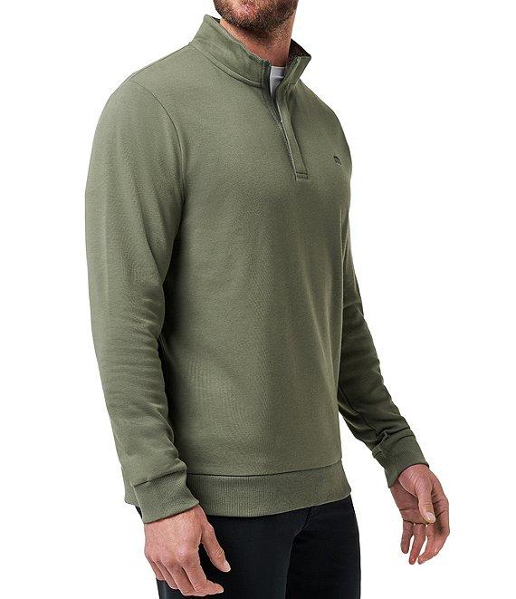 TravisMathew Cloud Quarter Zip 2.0 Fleece Pullover Product Image