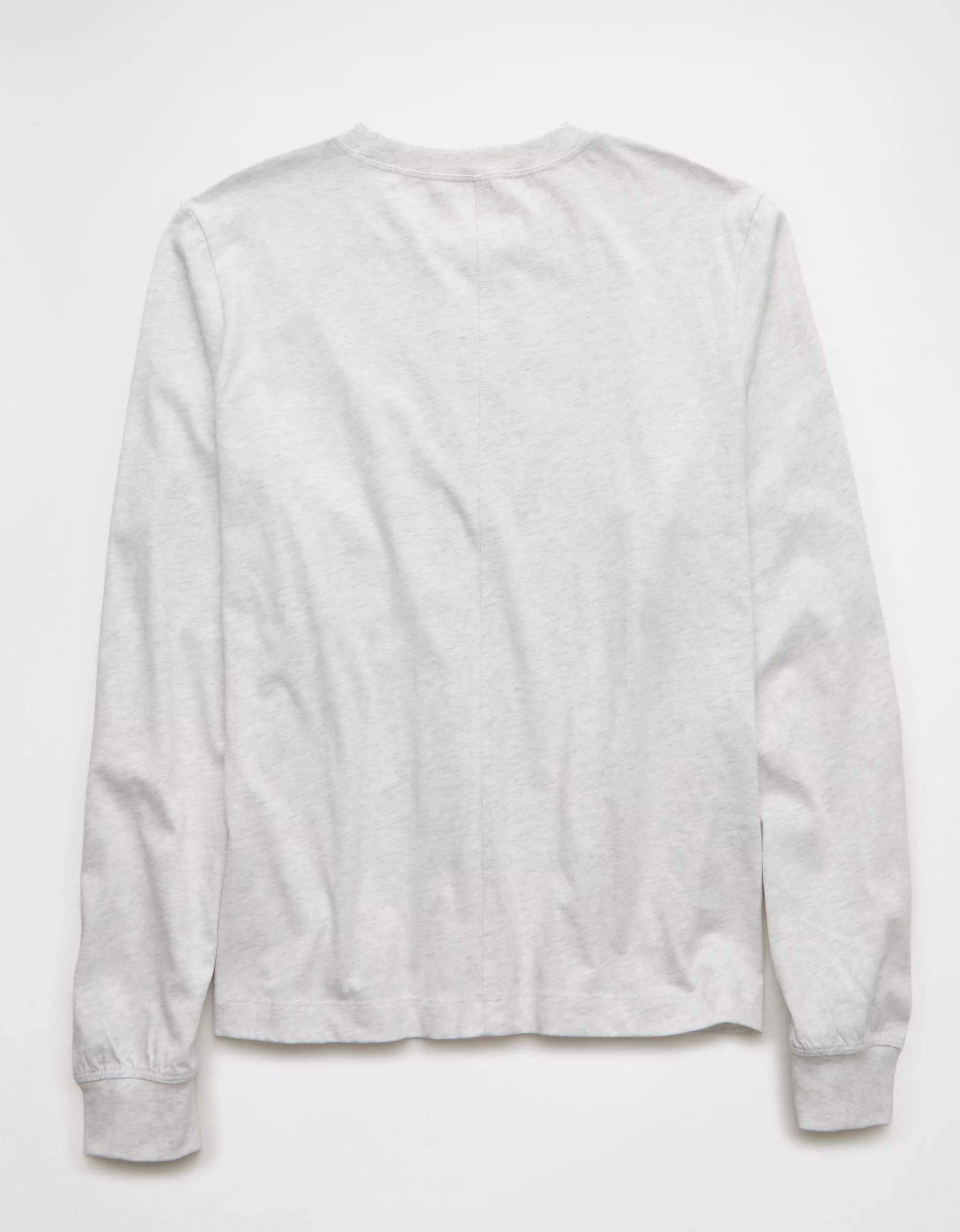 AE Everyday Luxe Long Sleeve T-Shirt Product Image