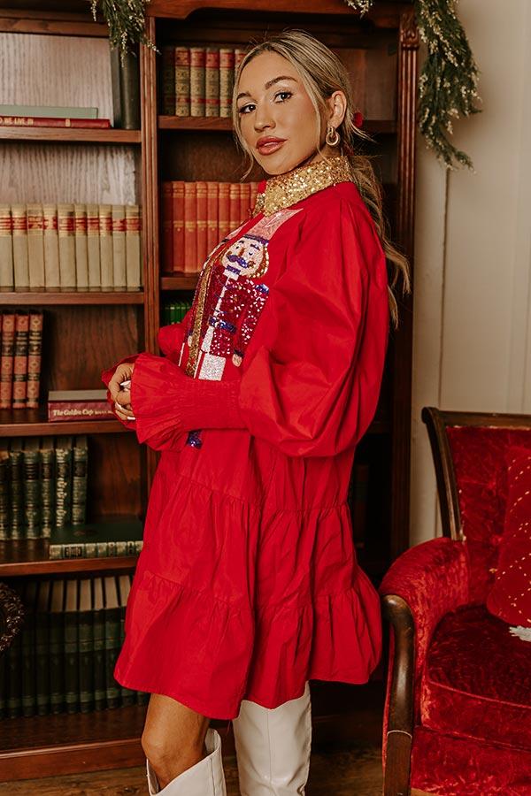 The Nutcracker Sequin Mini Dress Product Image