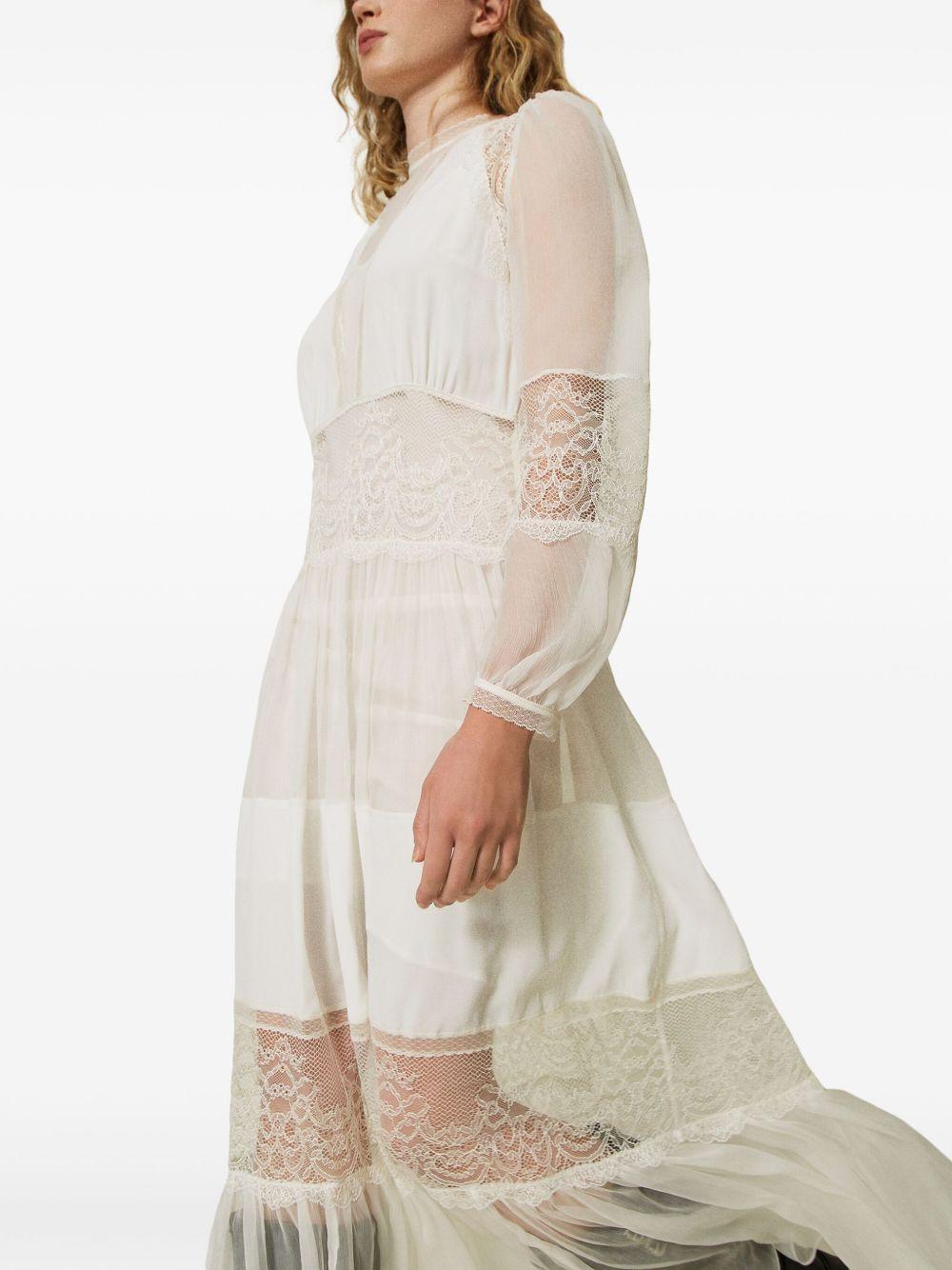 creponne lace maxi dress  Product Image
