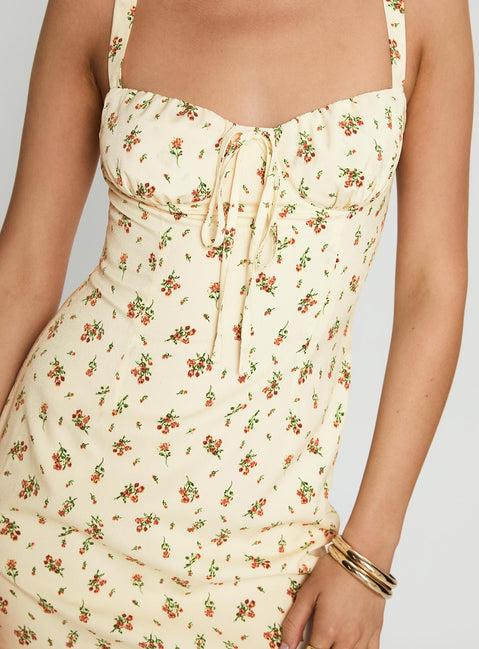 Rosilea Mini Dress Multi Floral Product Image