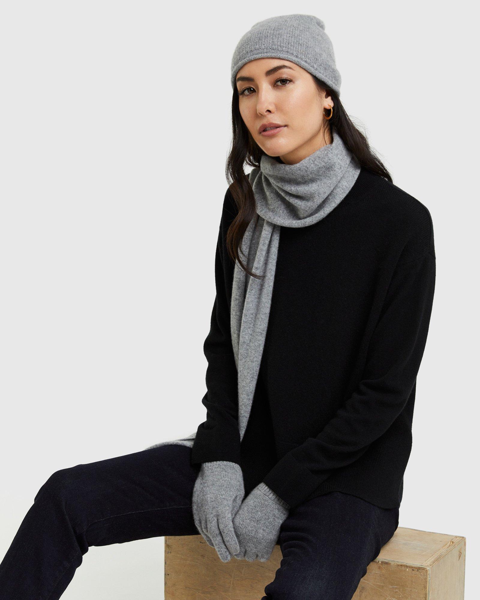 Quince | Women's Mongolian Cashmere Gloves Product Image