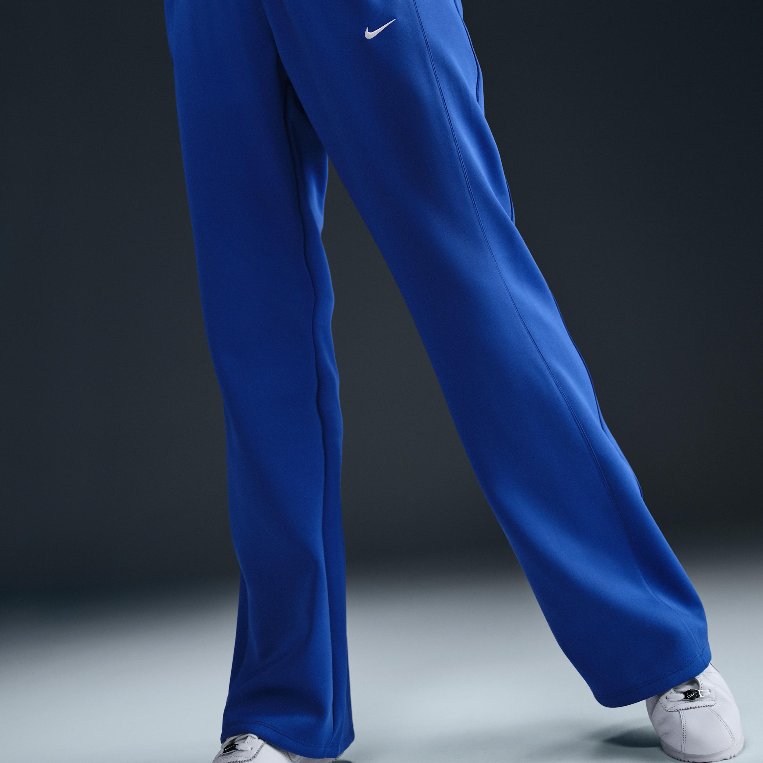 Womens Nike Sportswear Windrunner Mid-Rise Slim Knit Pants | HJ1016-010 Product Image