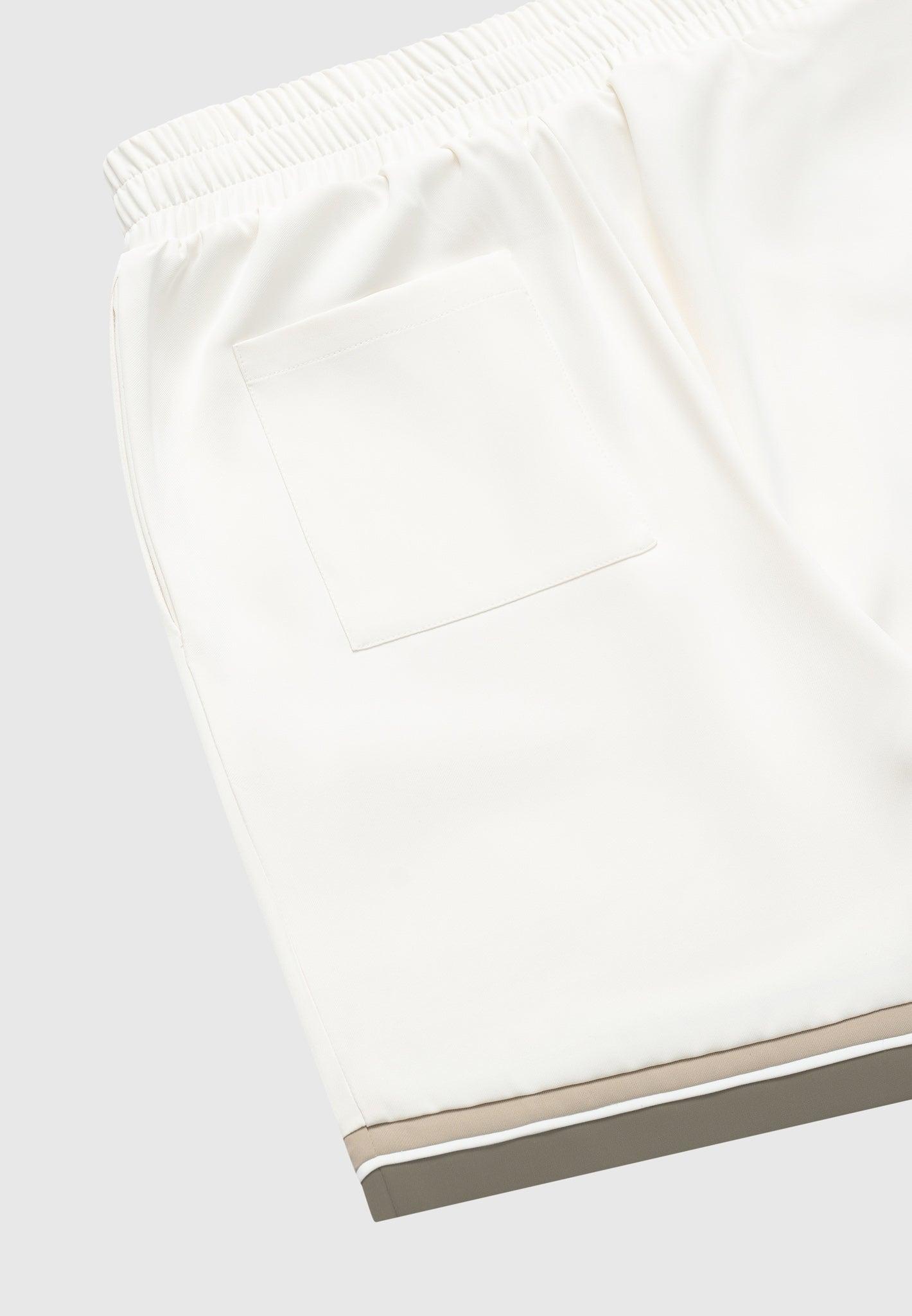 Varsity Shorts - Cream Male Product Image