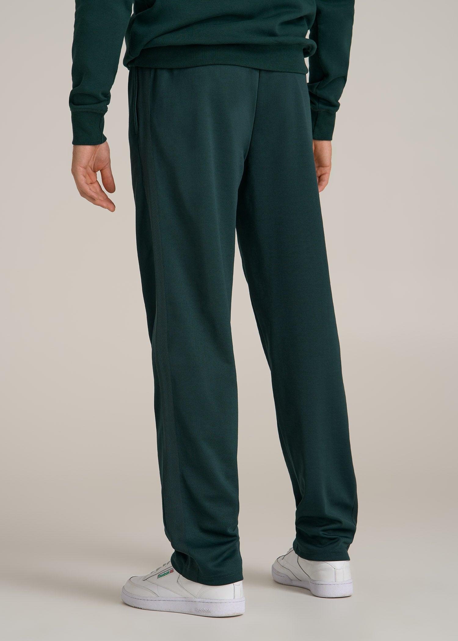 Tricot Track Pants for Tall Men in Emerald Product Image
