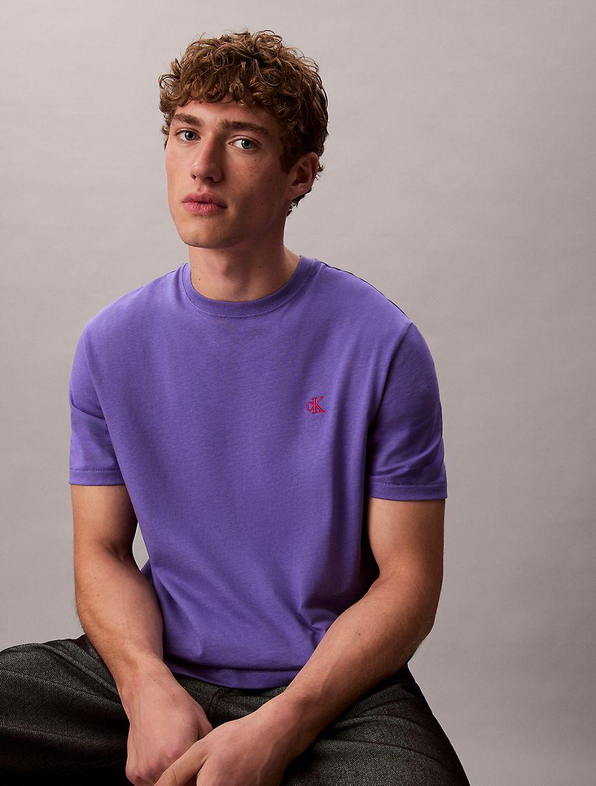 Embroidered Monogram Logo Relaxed T-Shirt Product Image