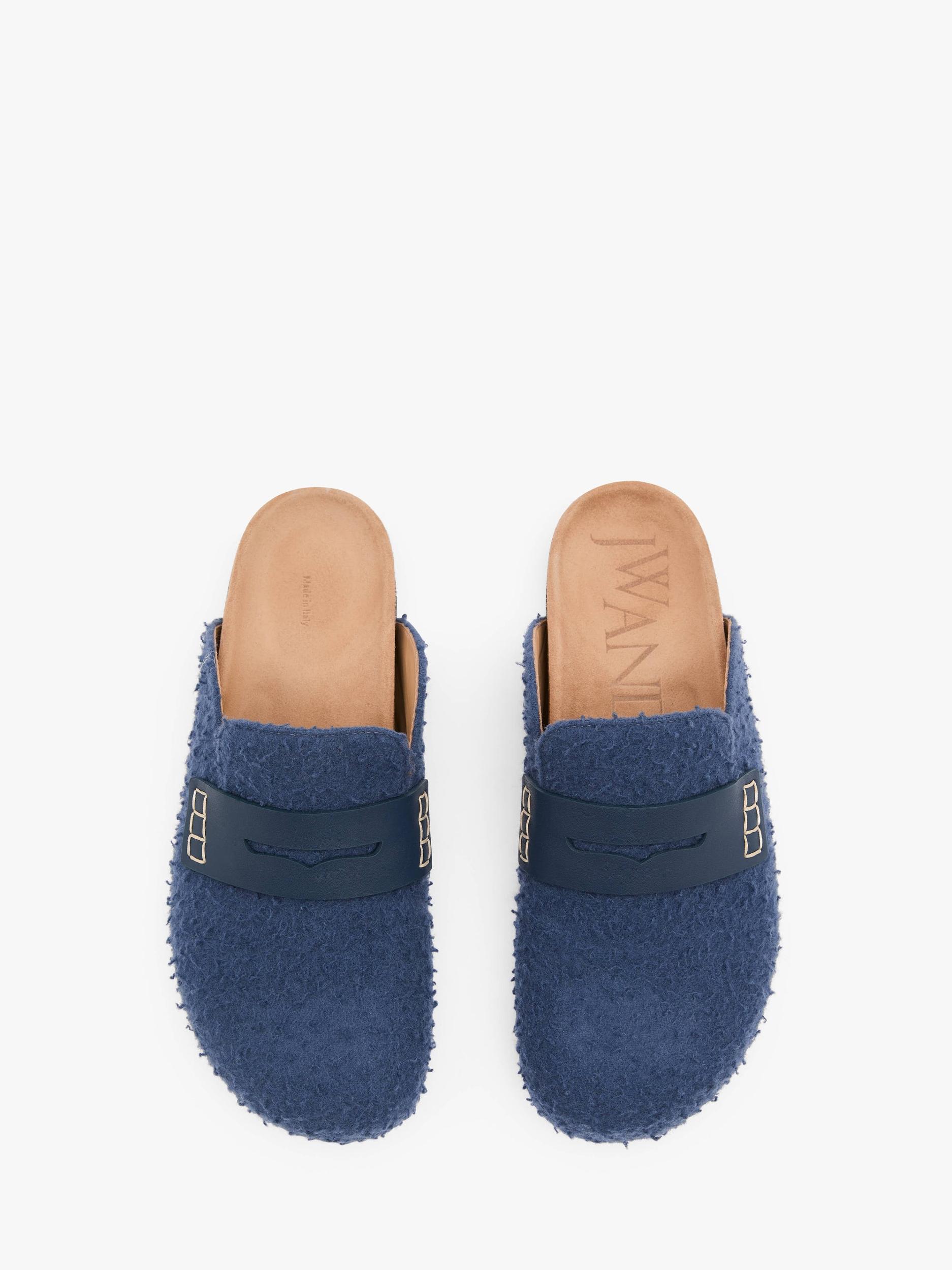 FELT LOAFER MULES Product Image