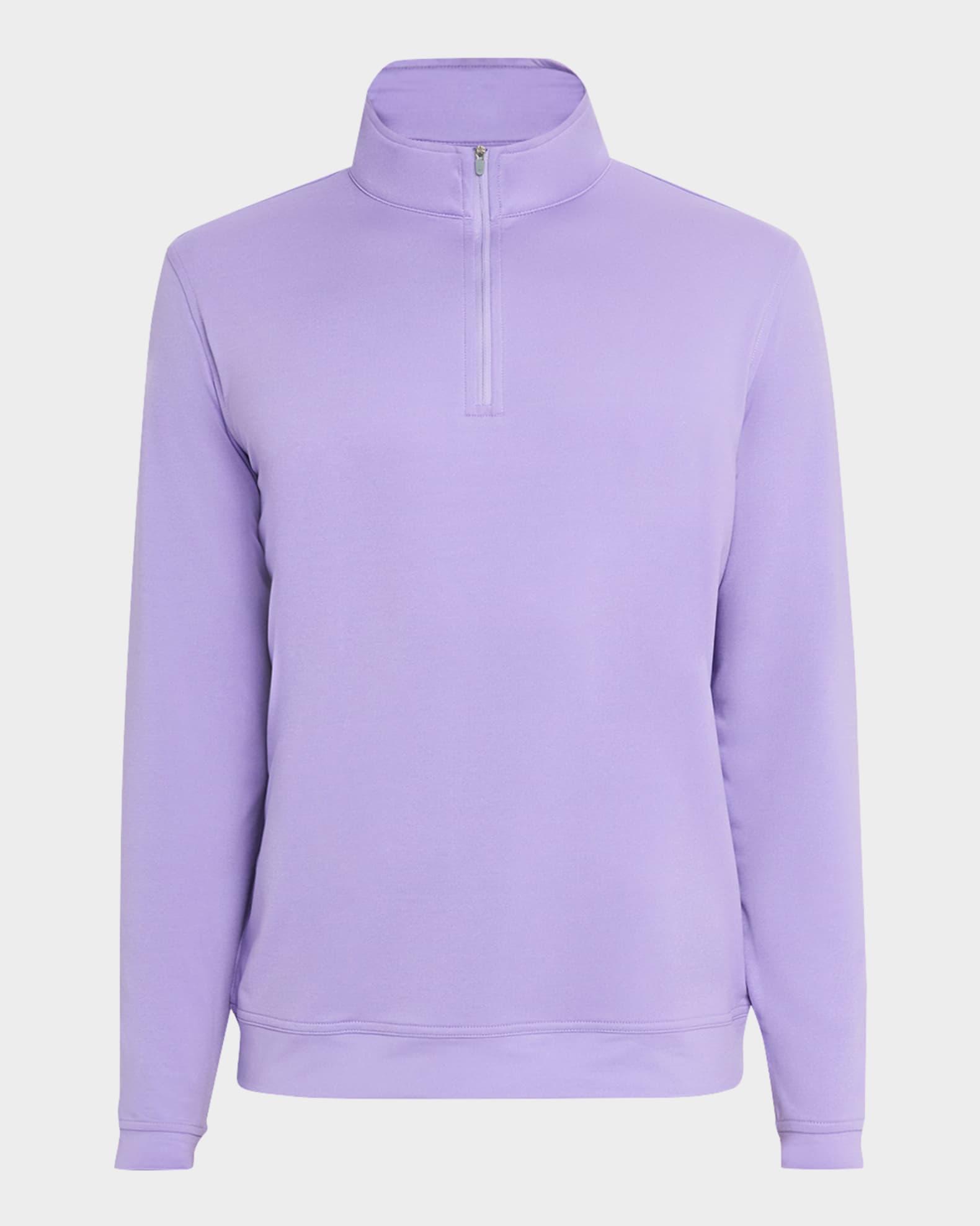 Men's Perth Melange Performance Quarter-Zip Sweater Product Image
