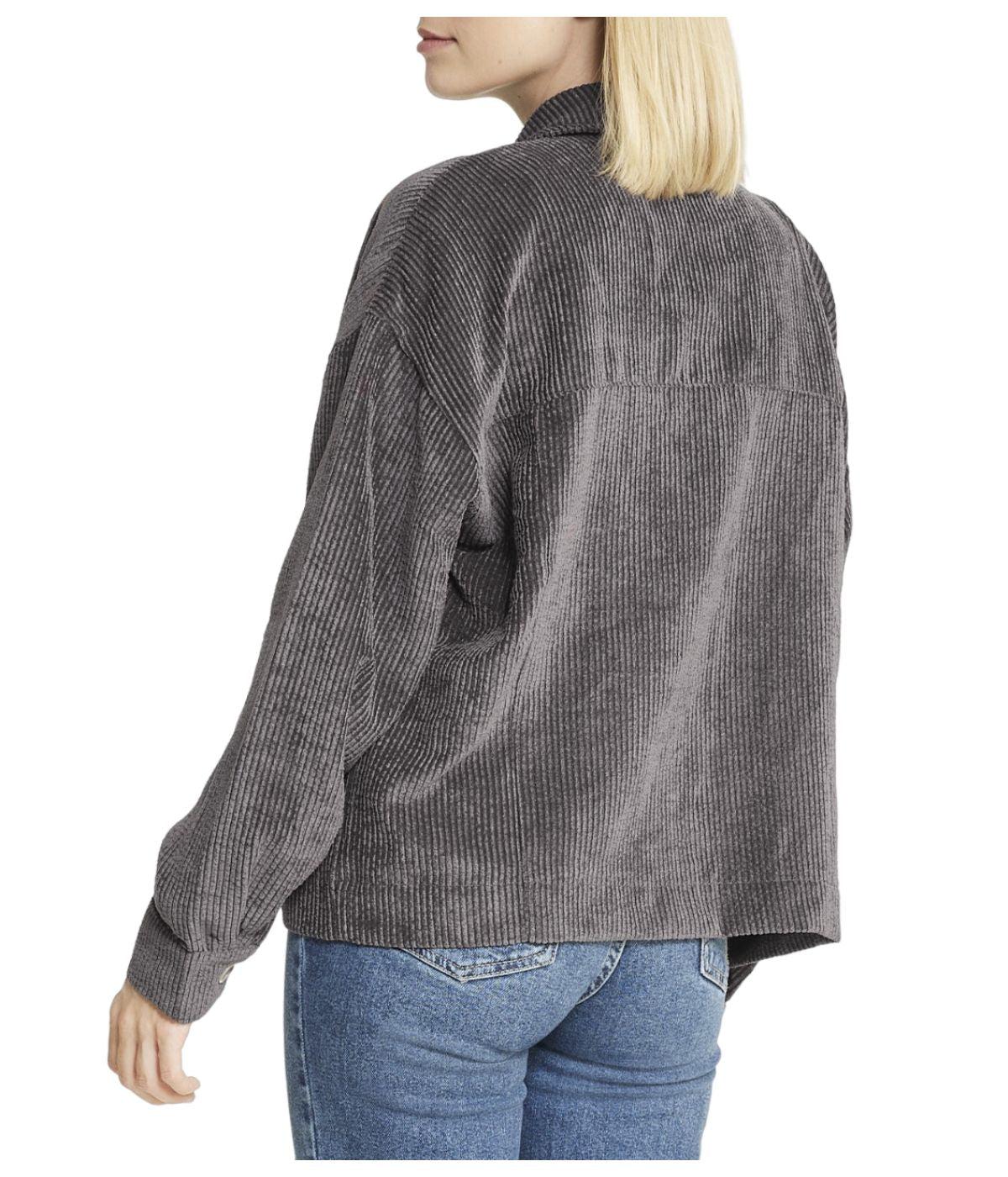 Velvet Corduroy Shacket Product Image