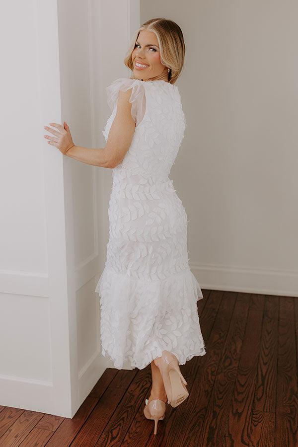 Toss The Bouquet Midi Dress Product Image