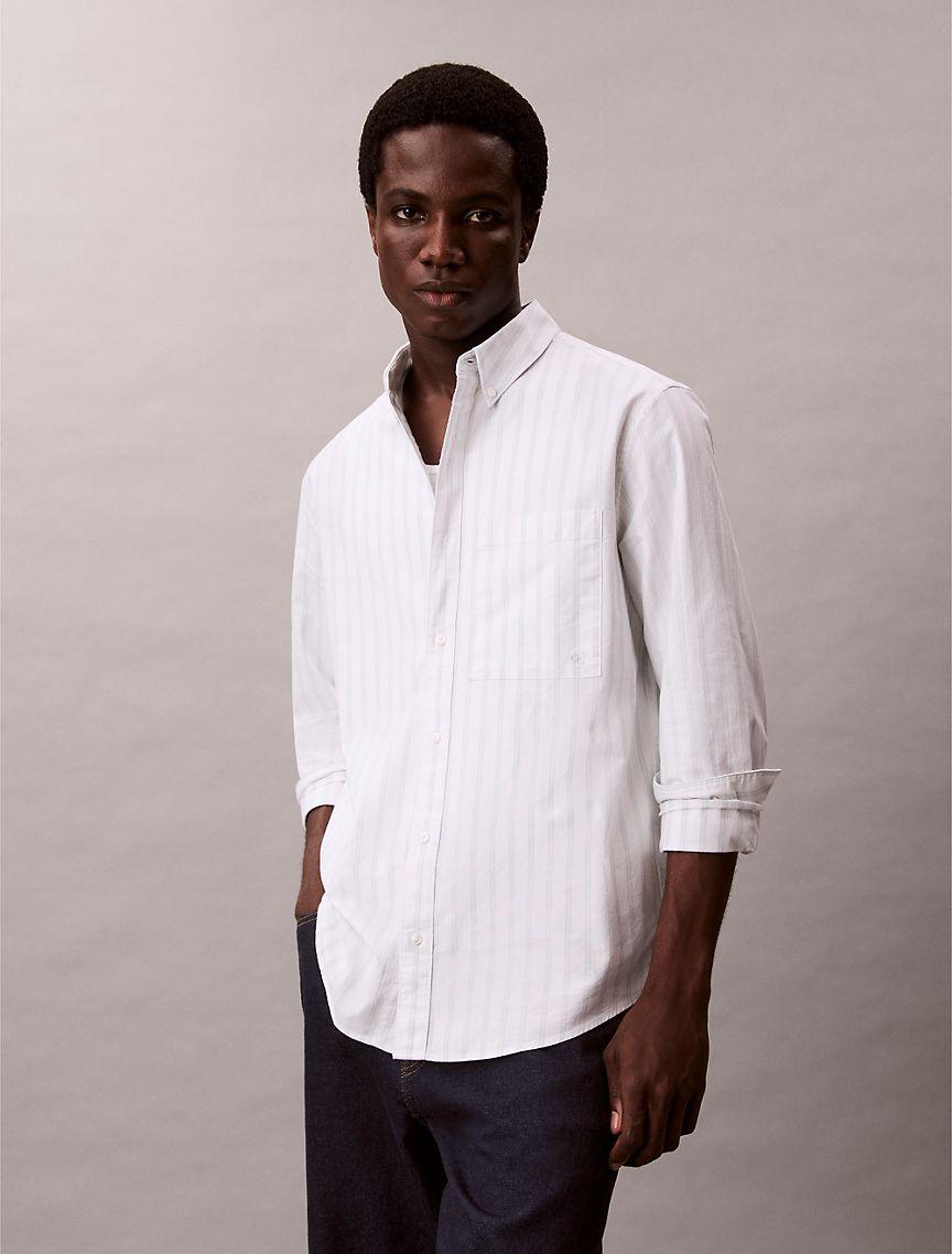 Stripe Oxford Classic Button-Down Shirt Product Image