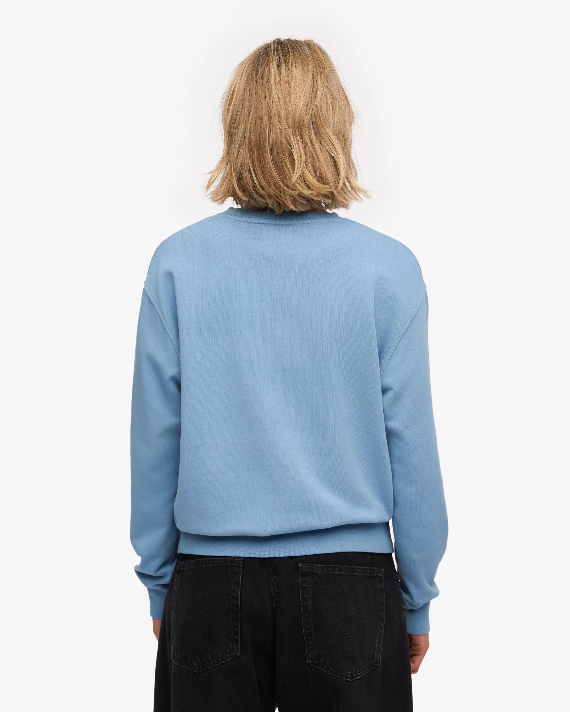 Women Classic Organic Crew - Seaside Blue Product Image