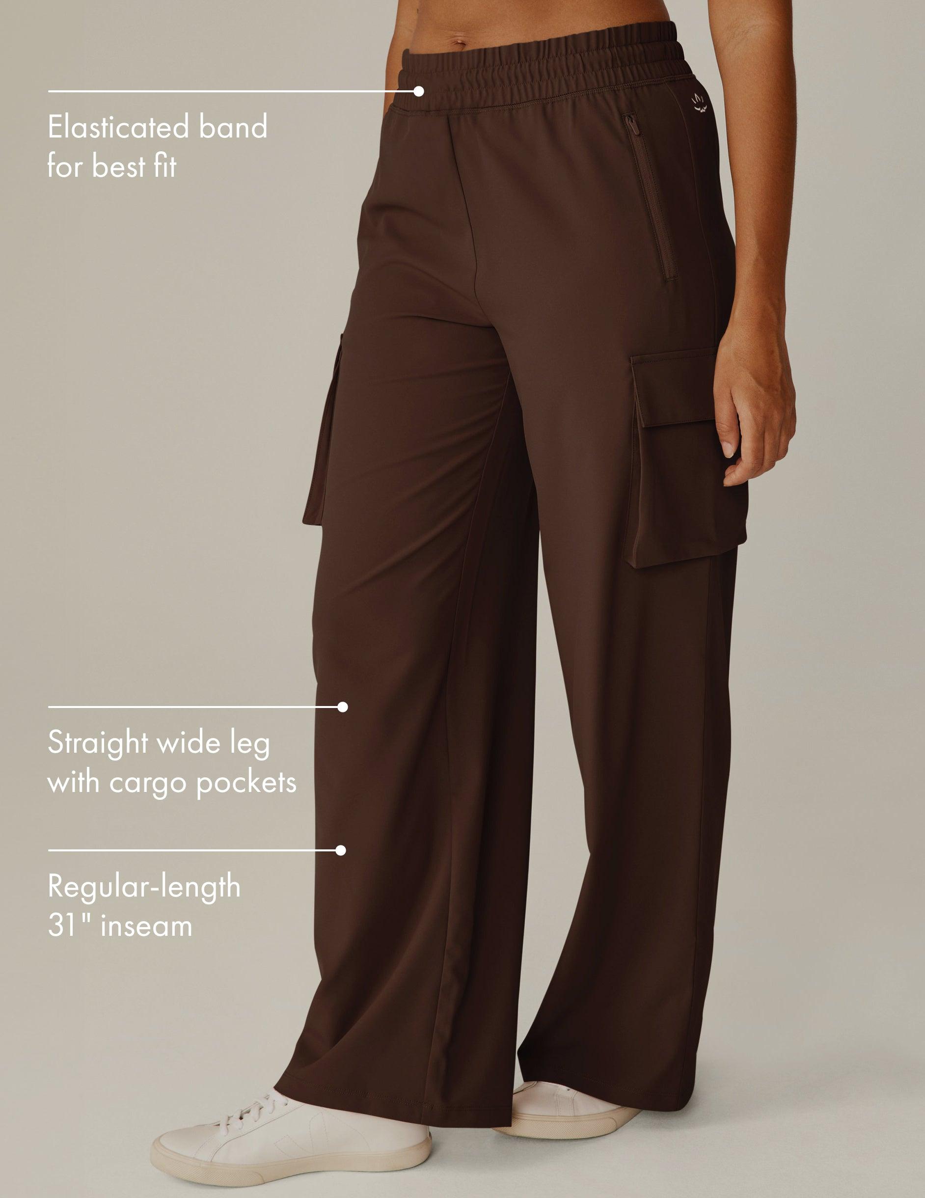 City Chic Wide Leg Cargo Pant Product Image