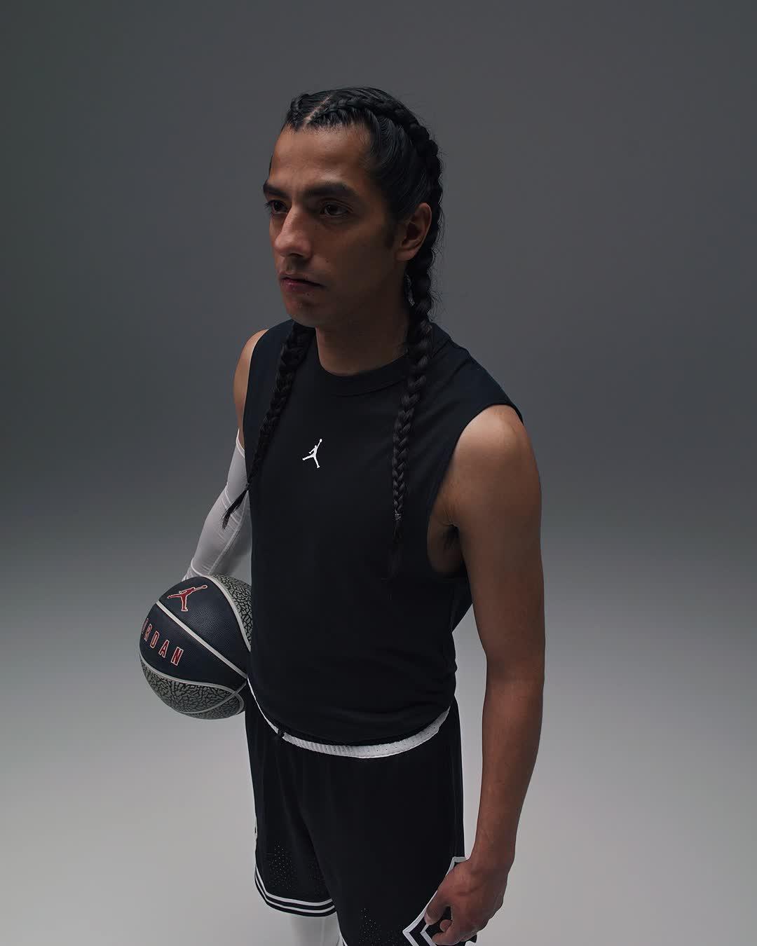 Mens Jordan Sport Dri-FIT Mesh Diamond Shorts | HF9910-011 Product Image