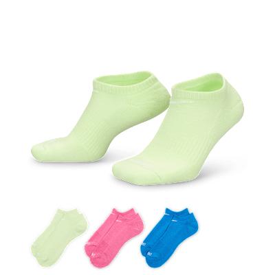 Nike Unisex Everyday Plus Cushion Training No-Show Socks (3 Pairs) | SX6889-969 Product Image