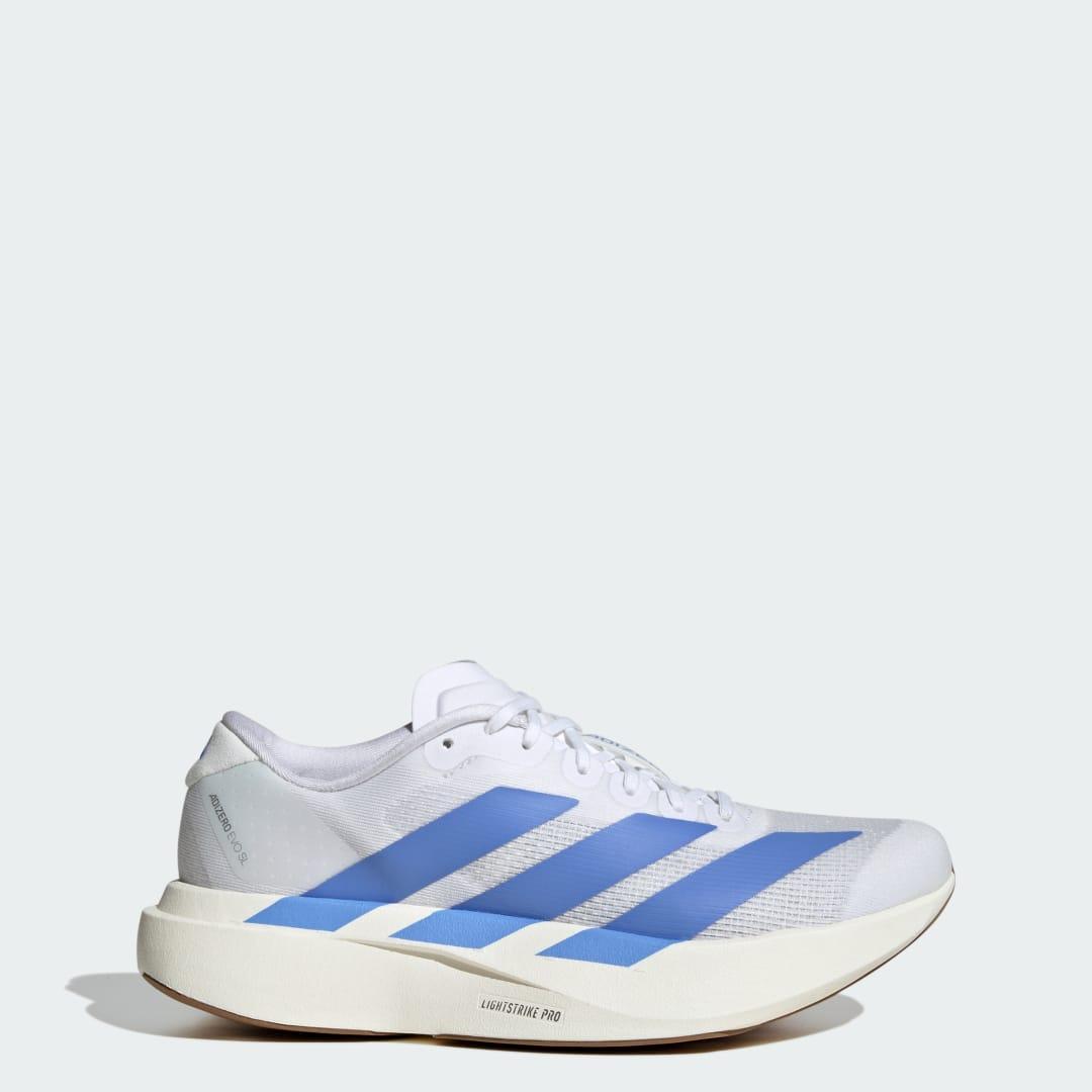 adidas Womens adidas Adizero Evo SL - Womens Shoes Wonder White/Cyber Metallic/Warm Vanilla Product Image