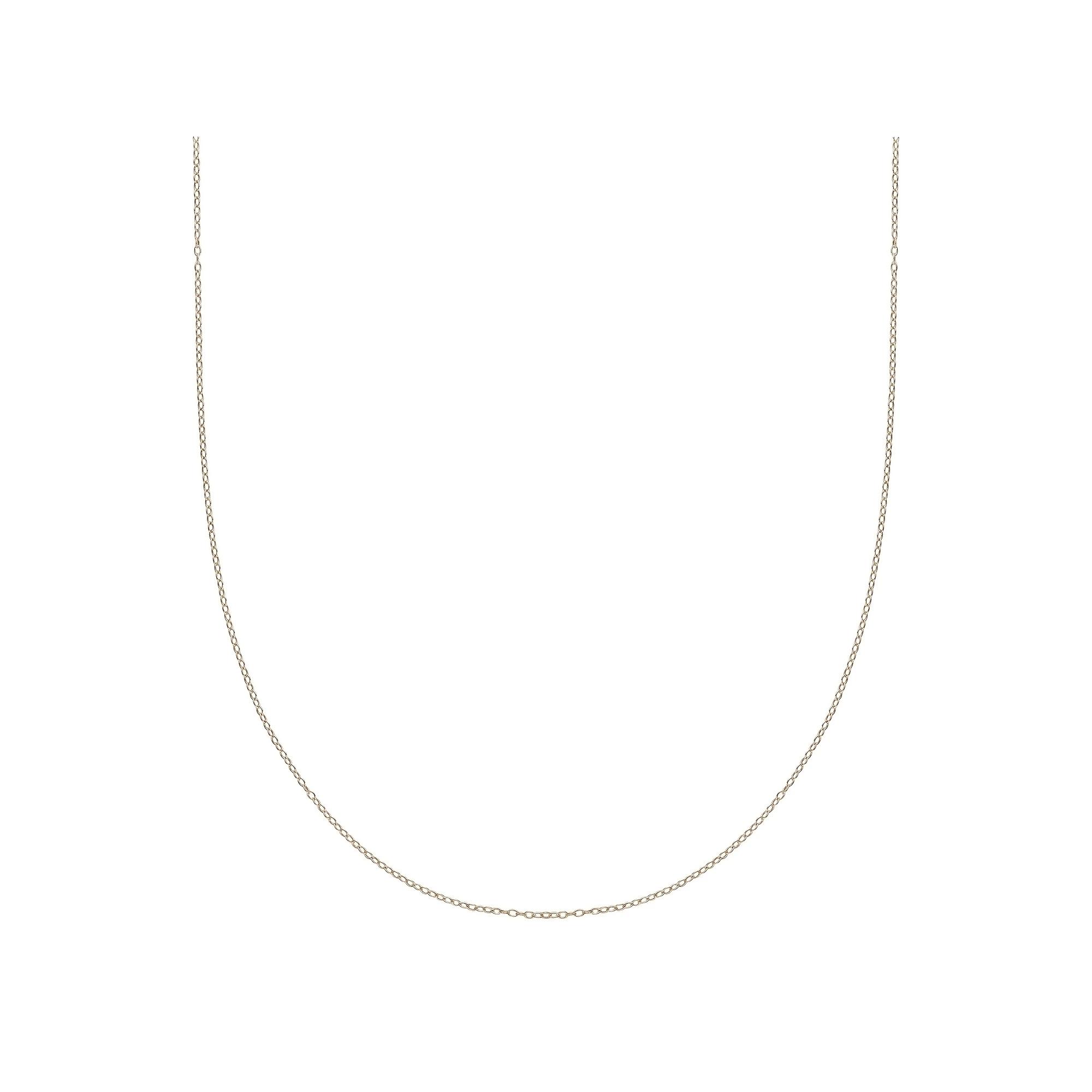 PRIMROSE Sterling Silver Chain Necklace, Women's, Size: 18", Gold Tone Product Image