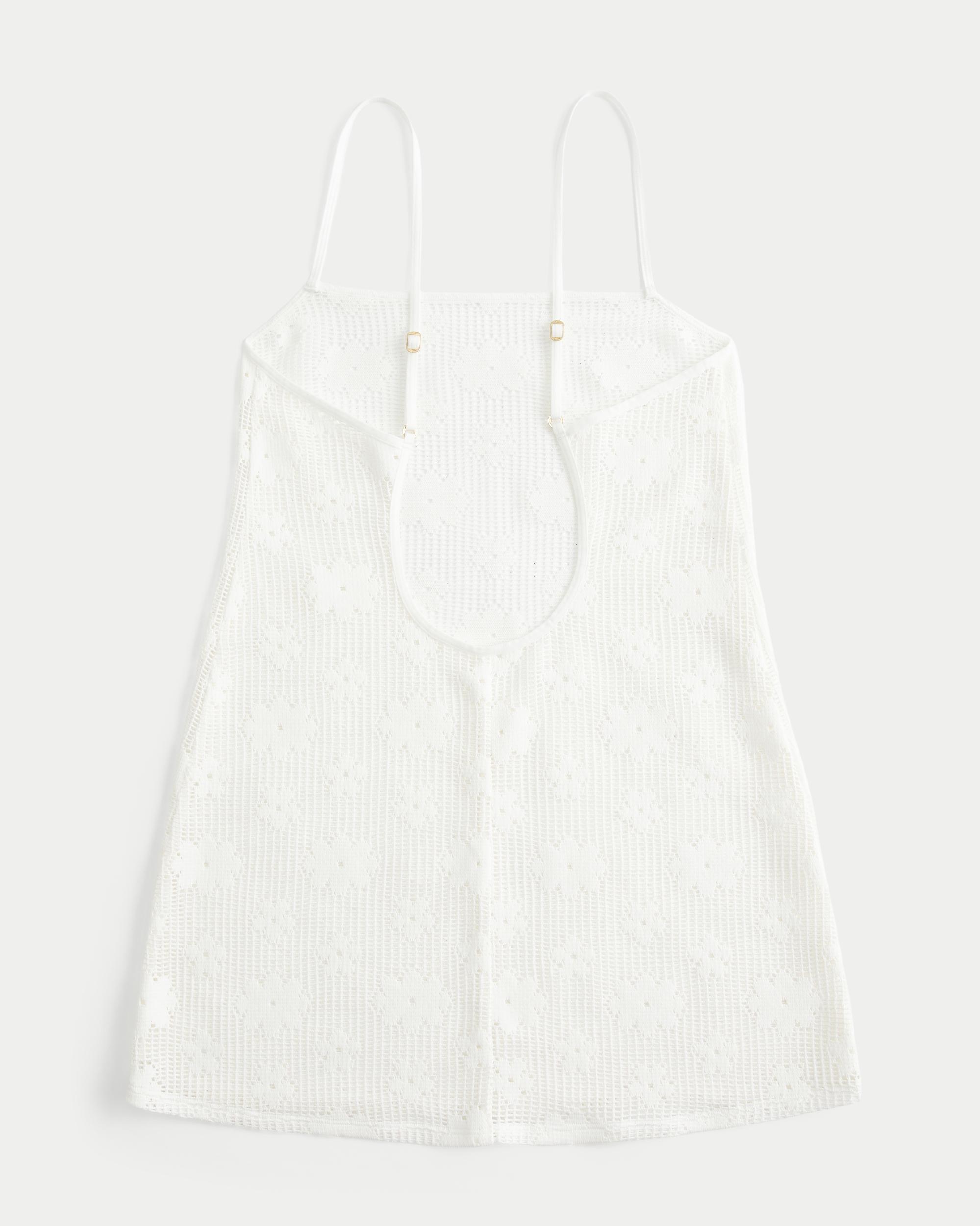 Open-Stitch Cover Up Dress Product Image