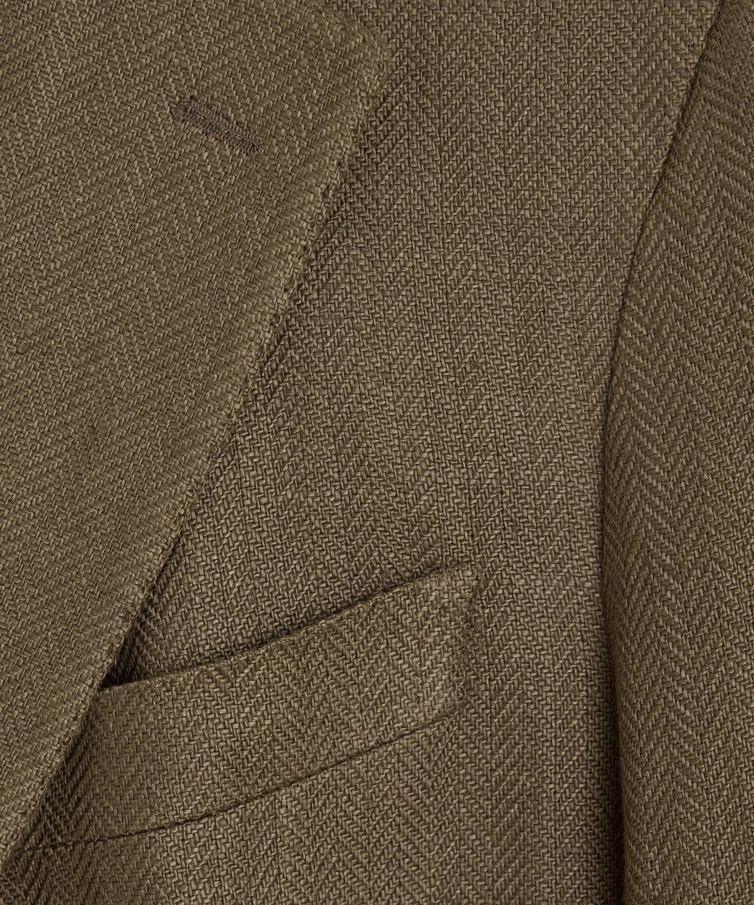 Italian Linen Herringbone Sport Coat Product Image