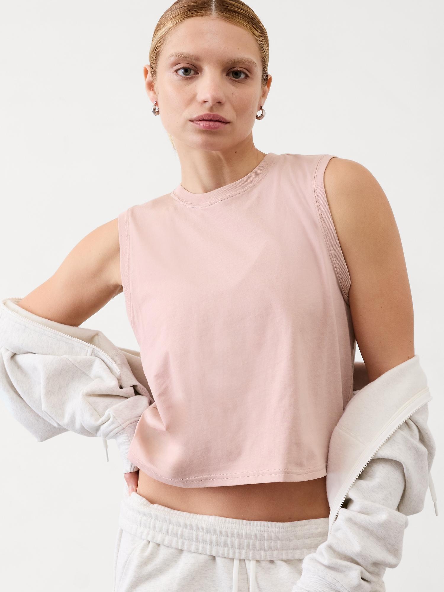 True Cotton Crop Tank Product Image